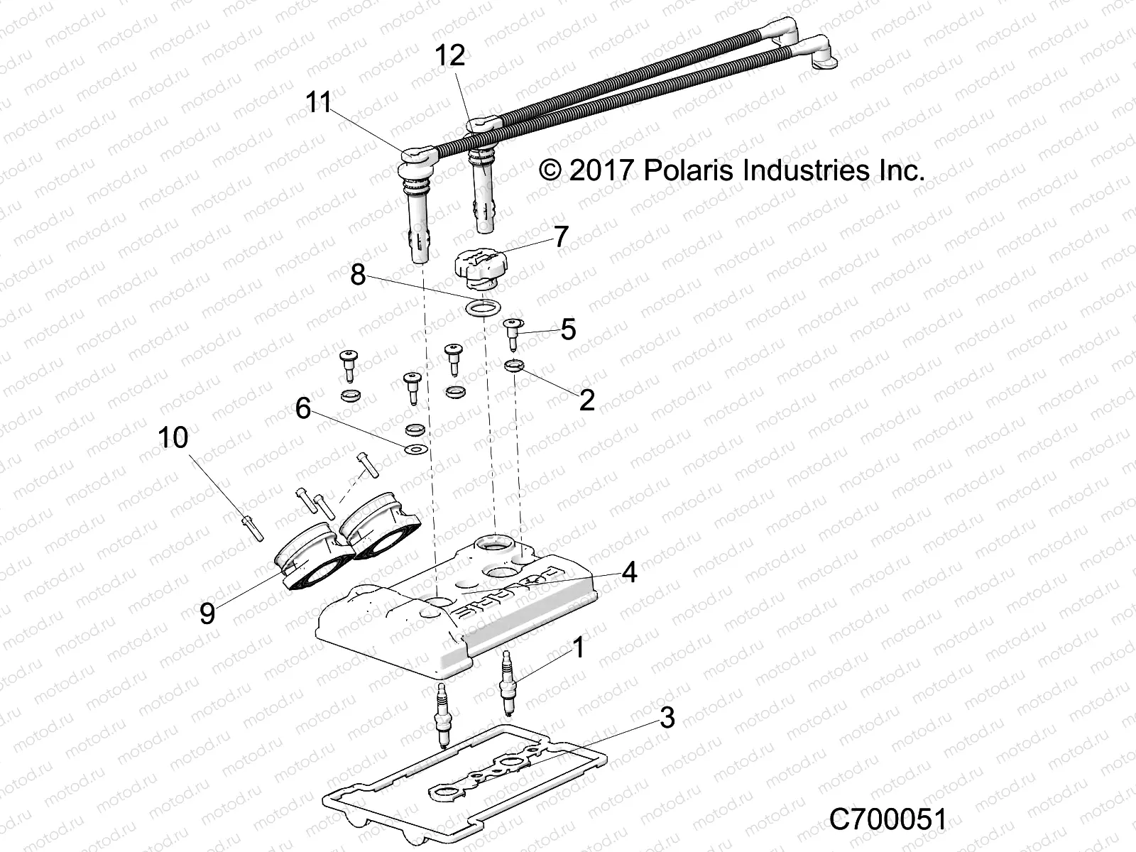ENGINE | ENGINE, THROTTLE BODY AND VALVE COVER - R19RRM99AL (C700051)