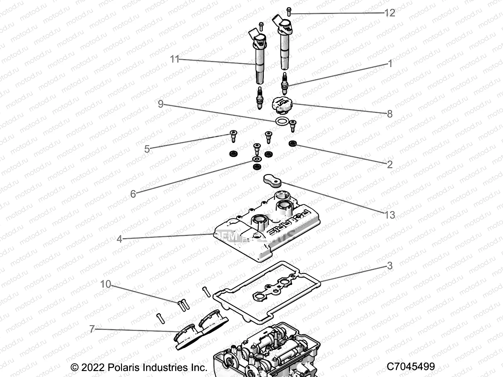 ENGINE | ENGINE, THROTTLE BODY AND VALVE COVER - Z22RAD92AB/AK (C7045499)