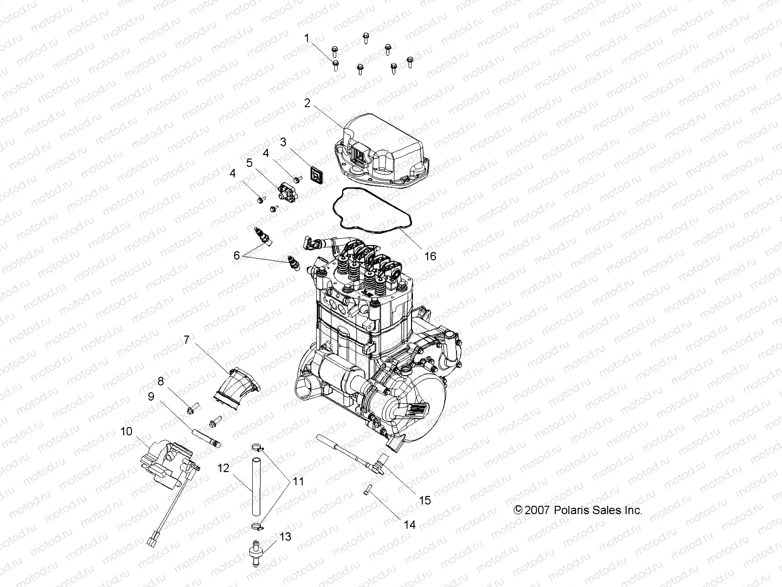 ENGINE | ENGINE, THROTTLE BODY MOUNTING - R08RF68AD/AF/AZ (49RGRTHROTTLEBODY086X6)