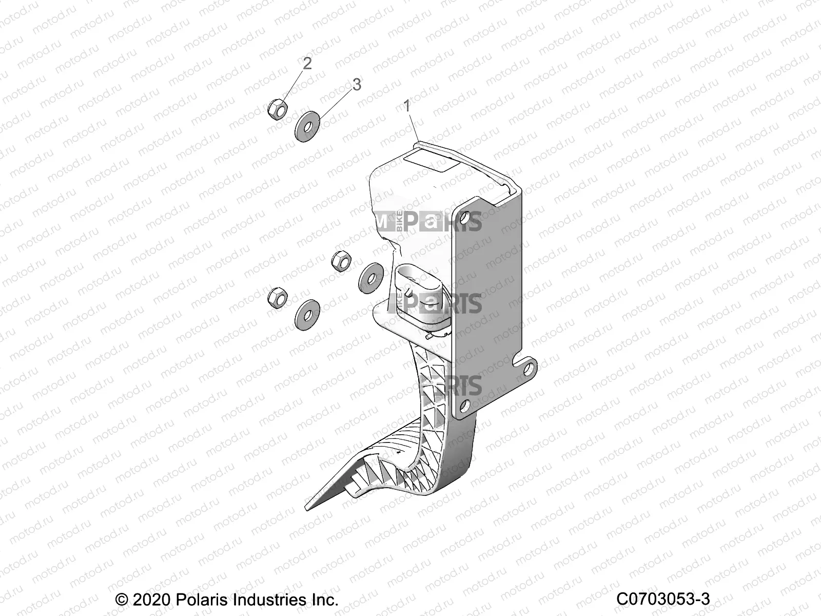ENGINE | ENGINE, THROTTLE PEDAL - Z23RMD2KAK/AJ/BK/BJ (C0703053-3)