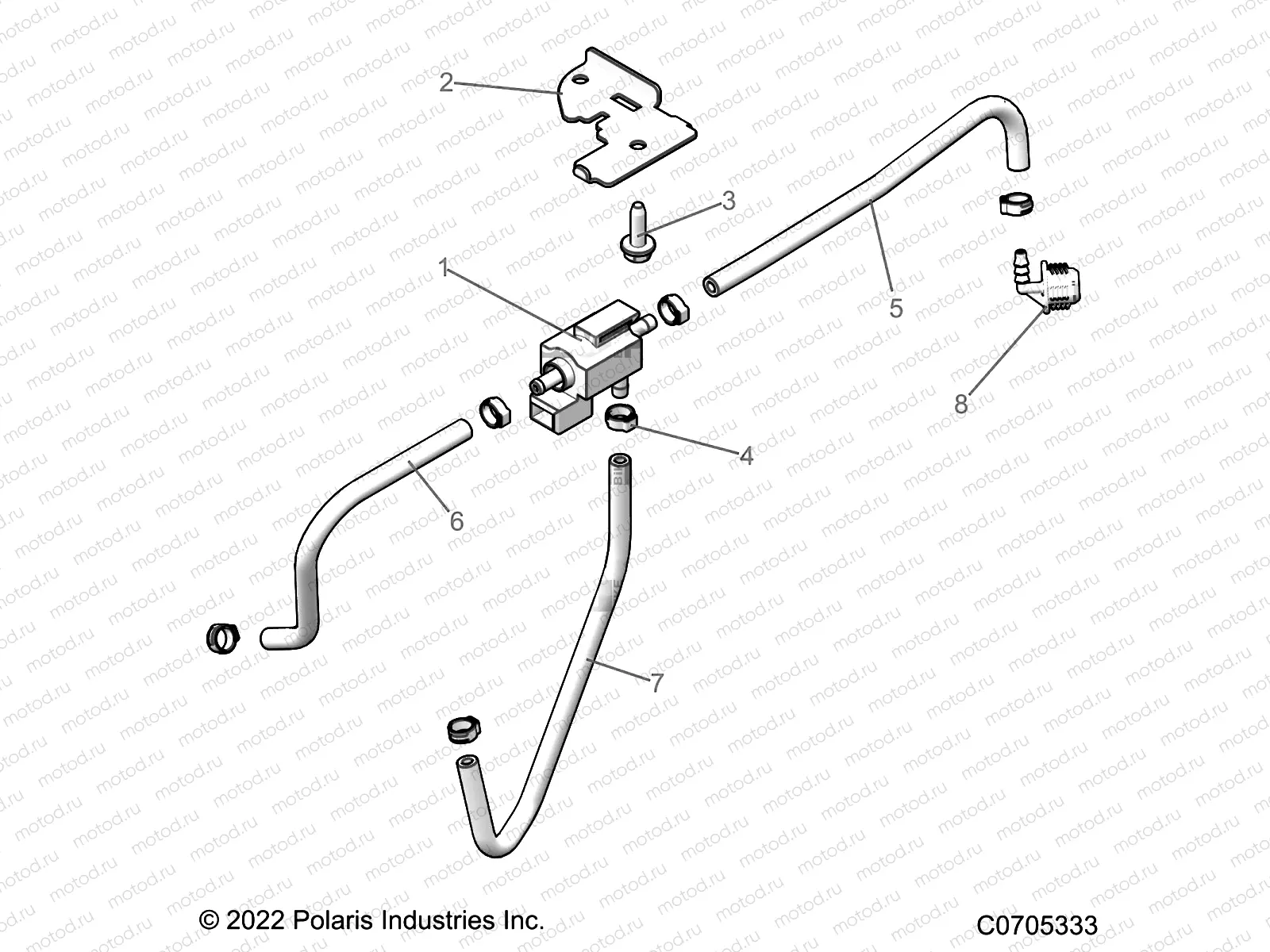 ENGINE | ENGINE, TURBO BOOST VALVE - Z21RAE92BD/BJ (C0705333)