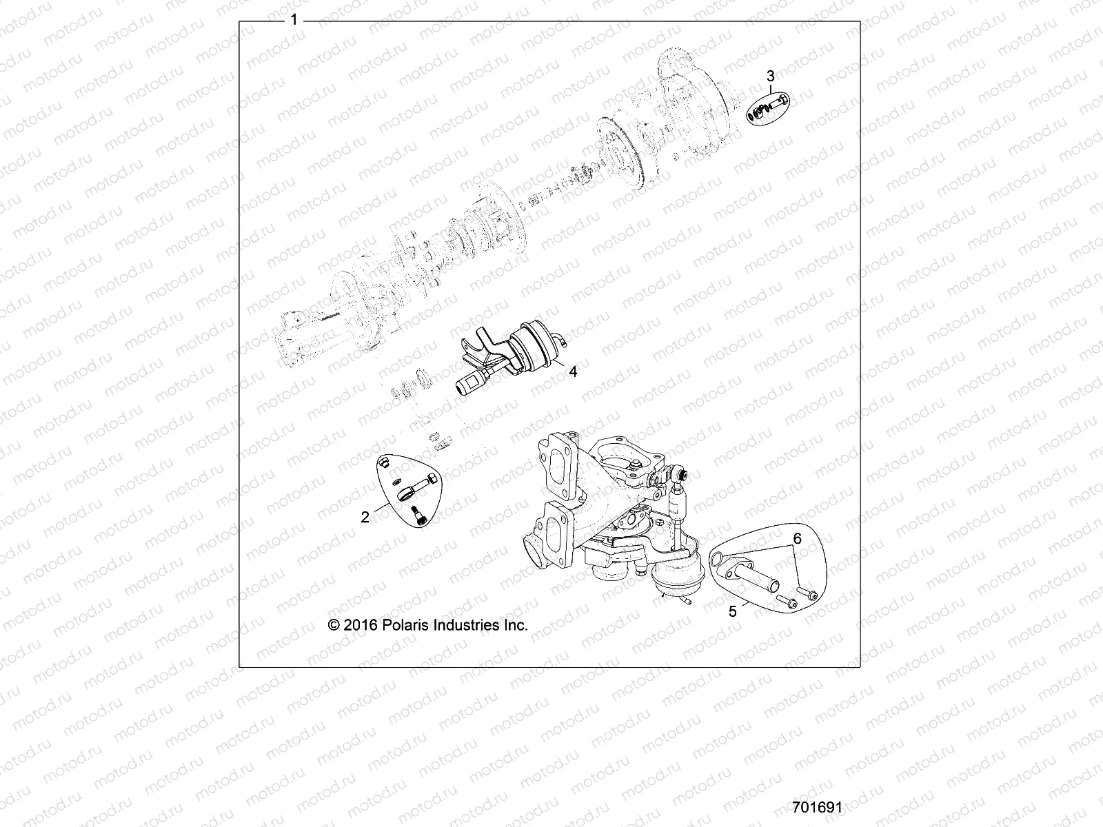 ENGINE | ENGINE, TURBO CHARGER - Z18VFE92NB/NU (701691)