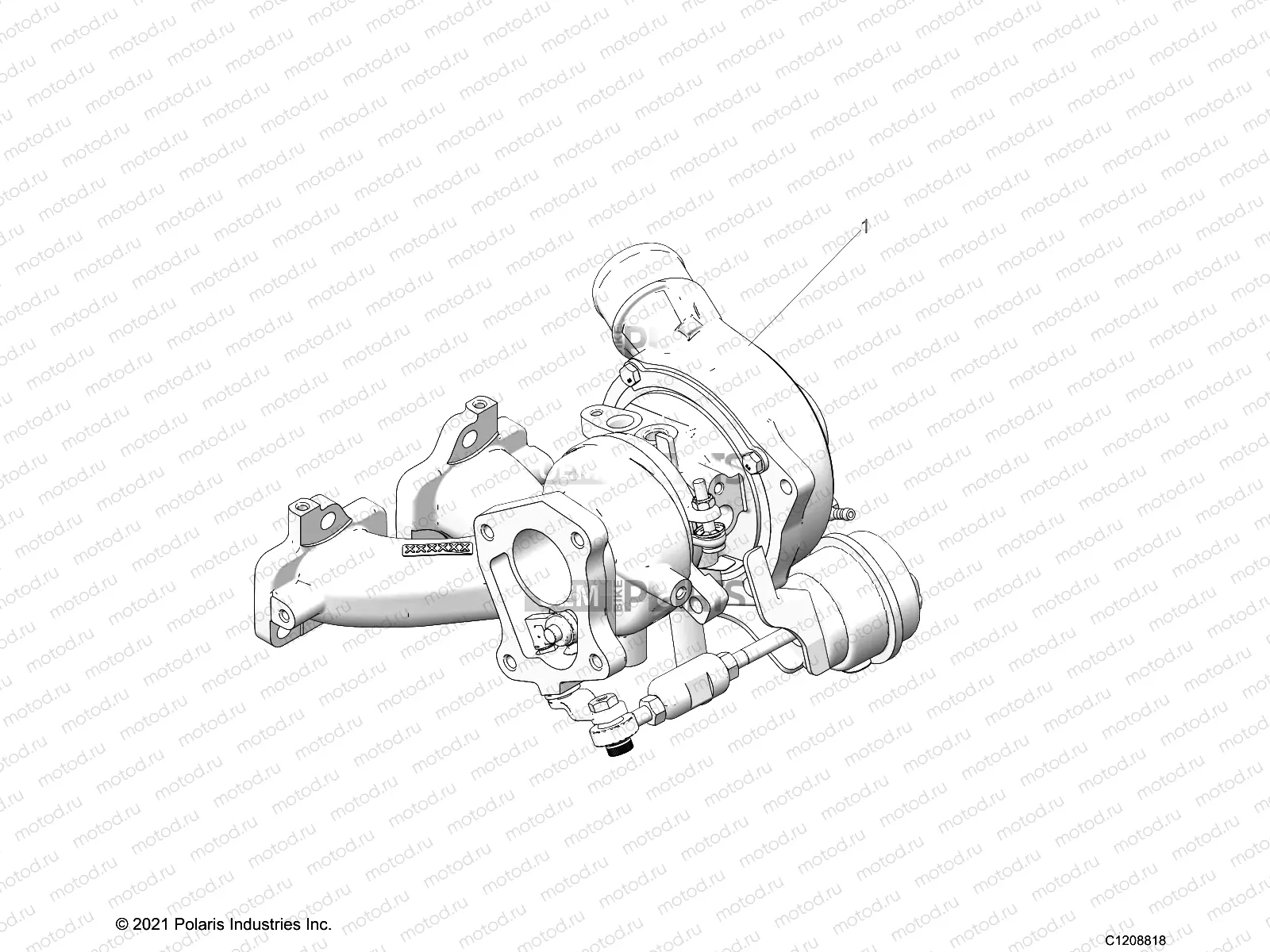 ENGINE | ENGINE, TURBO CHARGER - Z23GAE92A/92B (C702950)