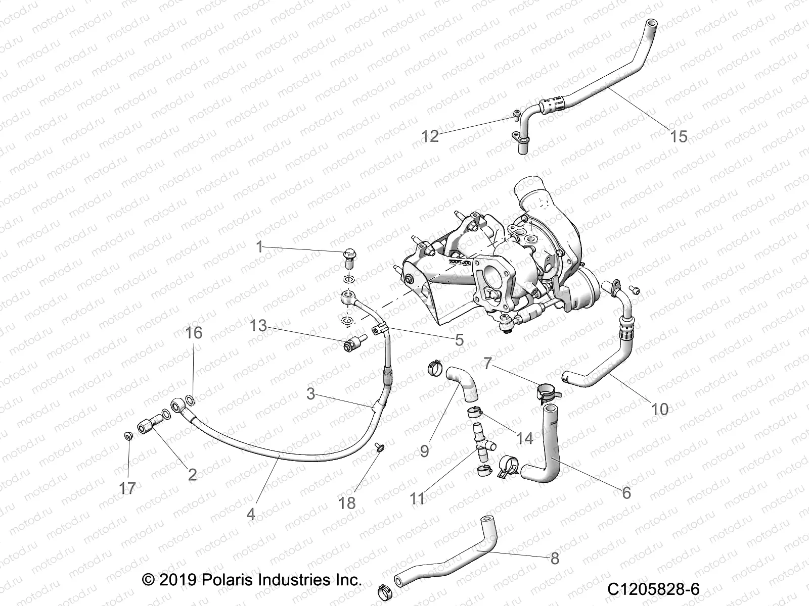 ENGINE | ENGINE, TURBO, COOLING AND OIL - Z23RAD92AK/BK/AS/BS (C1205828-6)