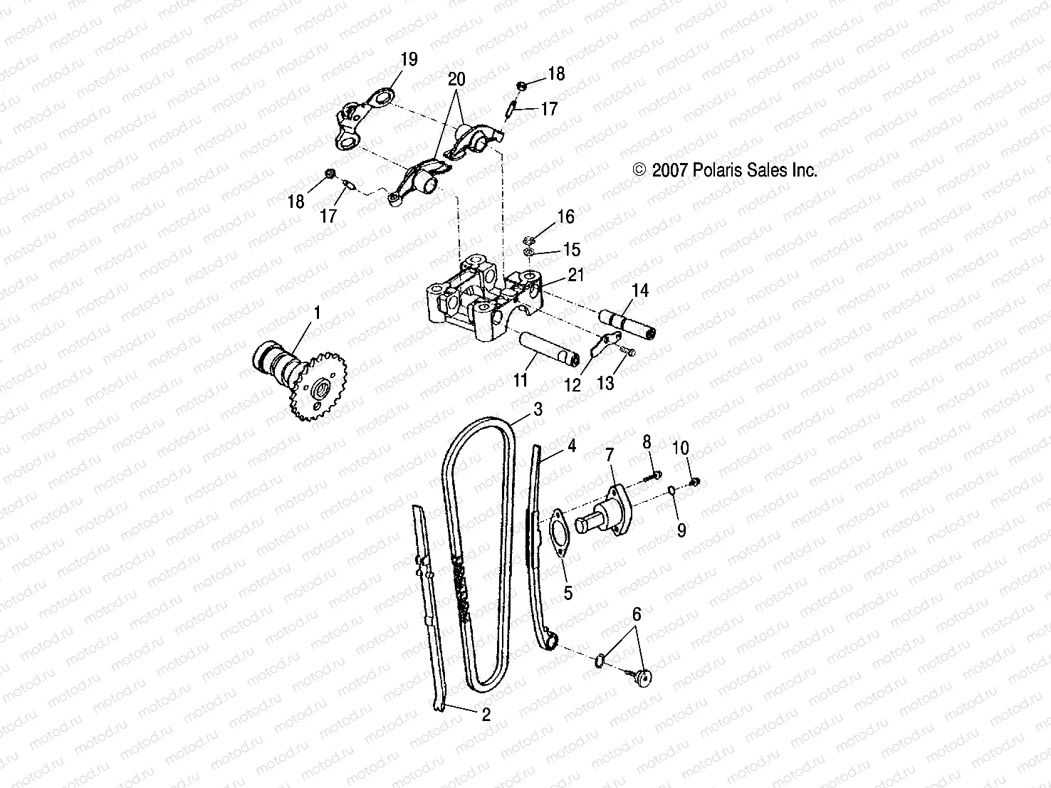 ENGINE | ENGINE, VALVE CAM - A19YAP20A4/N4 (49ATVVALVE08PHX)