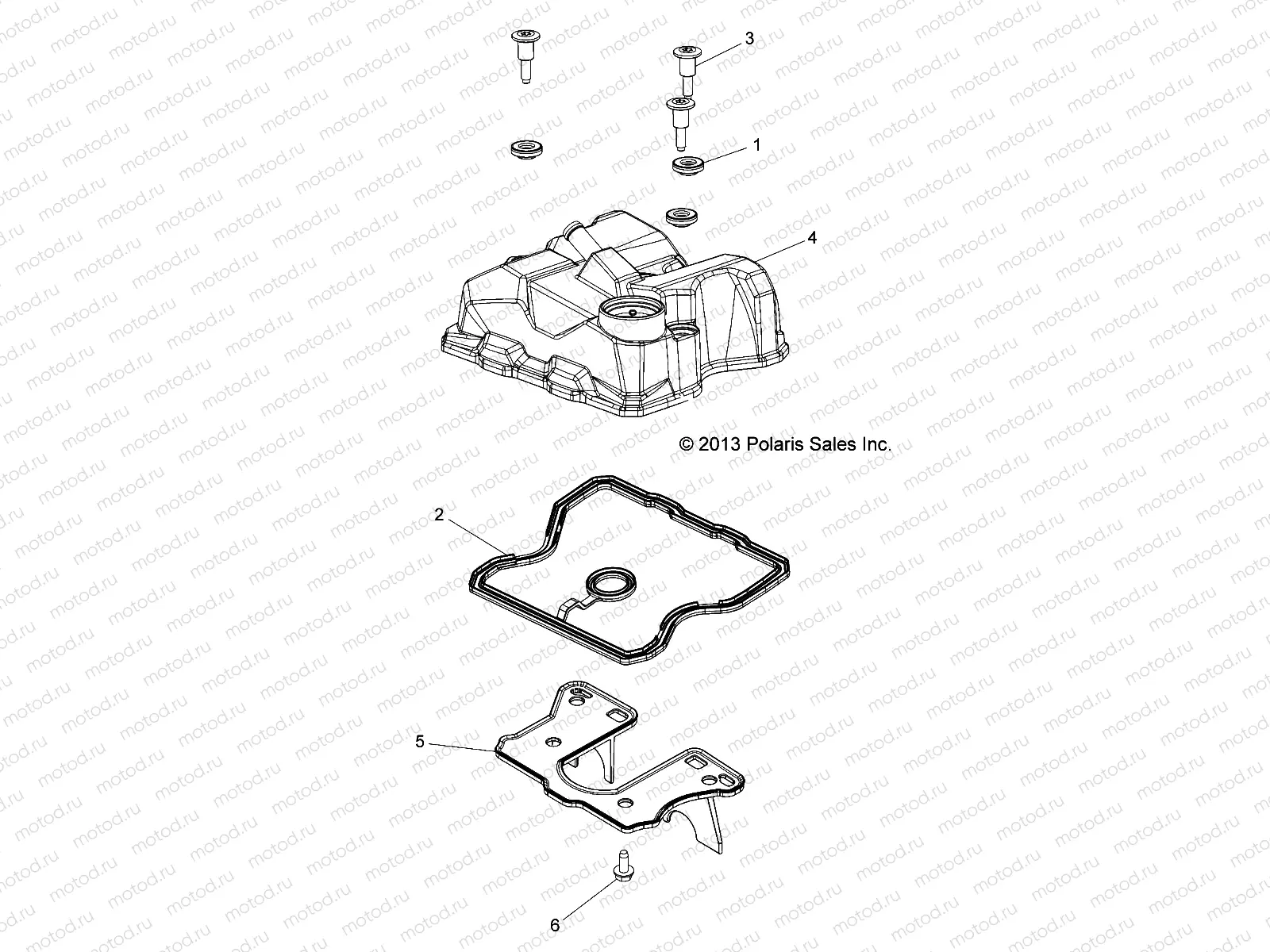 ENGINE | ENGINE, VALVE COVER - R16RMA32A1/A2 (49ATVVALVE14SP325)