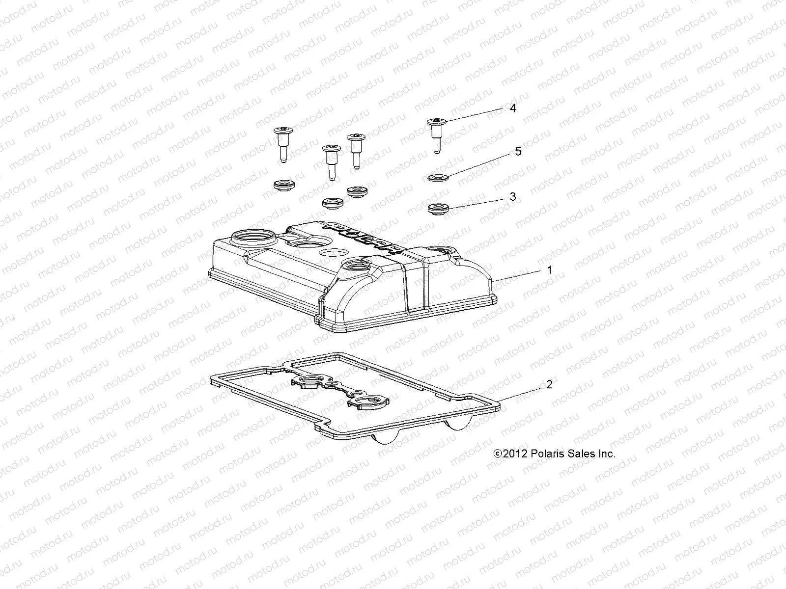 ENGINE | ENGINE, VALVE COVER - R16RUA87A1 (49RGRVALVE13900XP)