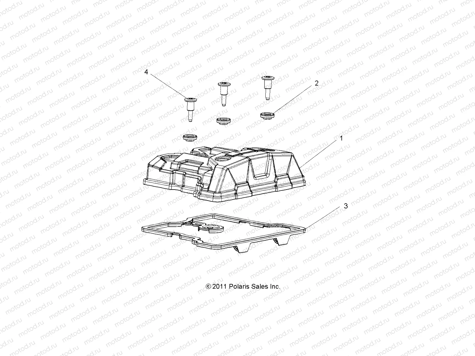 ENGINE | ENGINE, VALVE COVER - R17RNA57A1/A9/EAM/NM (49RGRVALVE12RZR570)