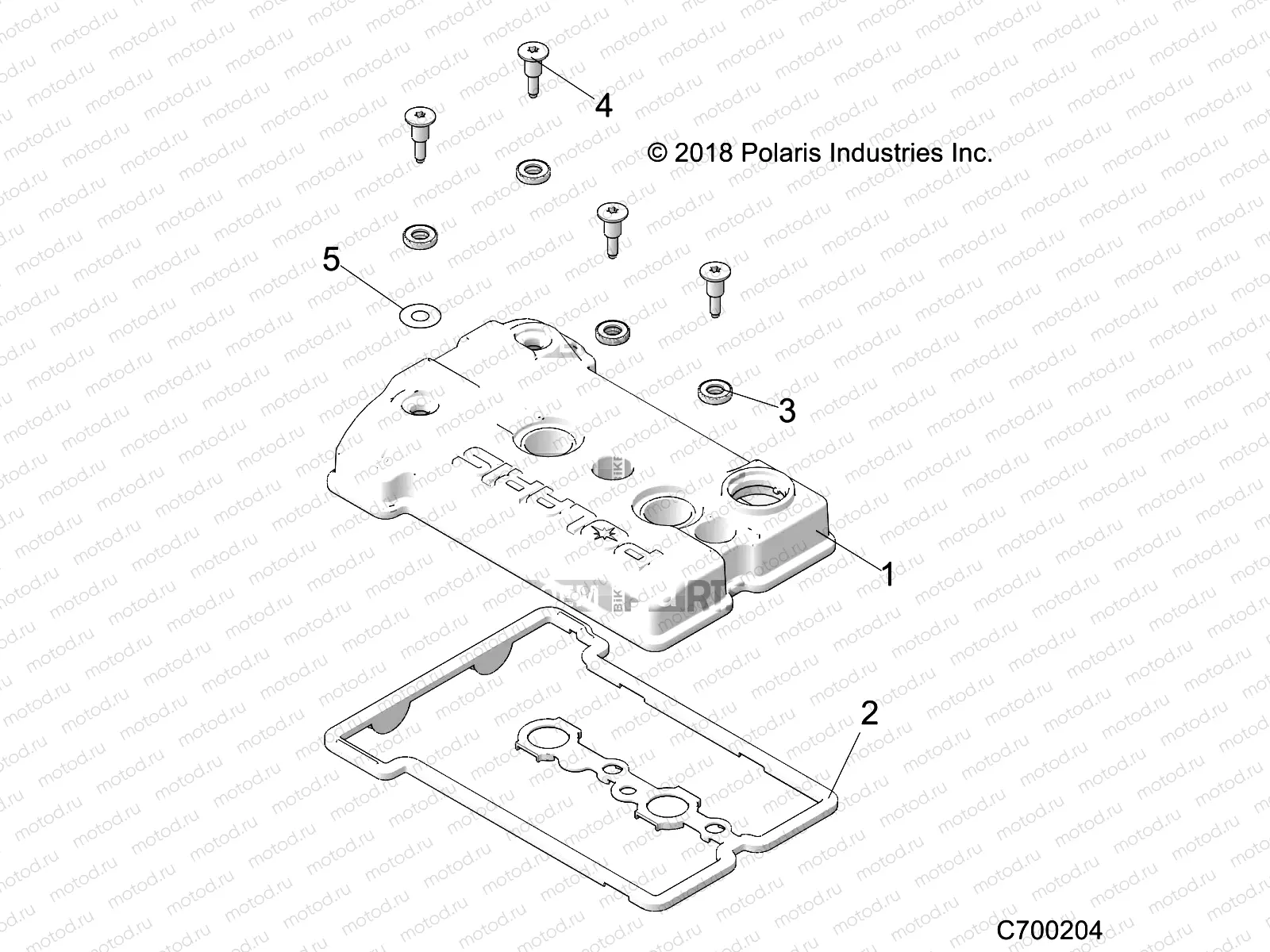 ENGINE | ENGINE, VALVE COVER - R19RVA87A1/B1/EA9/AH/B9/BH (C700204)