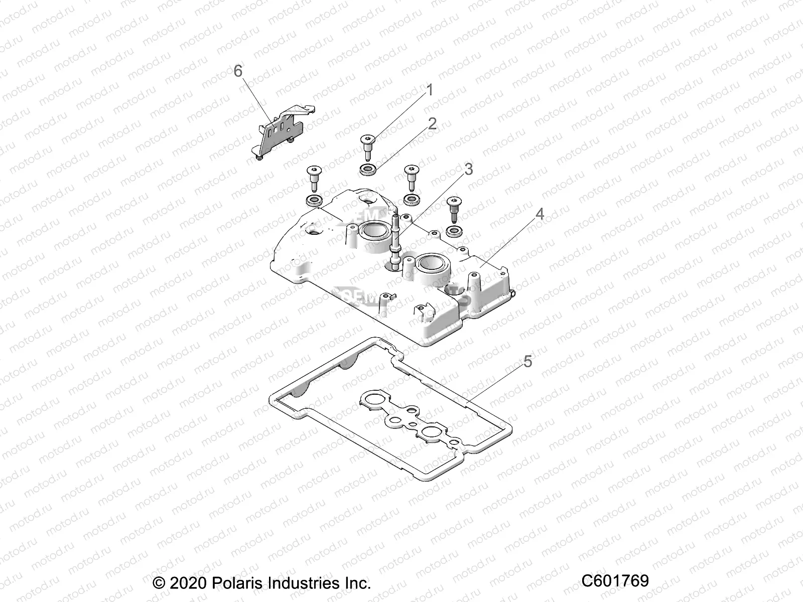 ENGINE | ENGINE, VALVE COVER - S23TKP9FS (C601769)