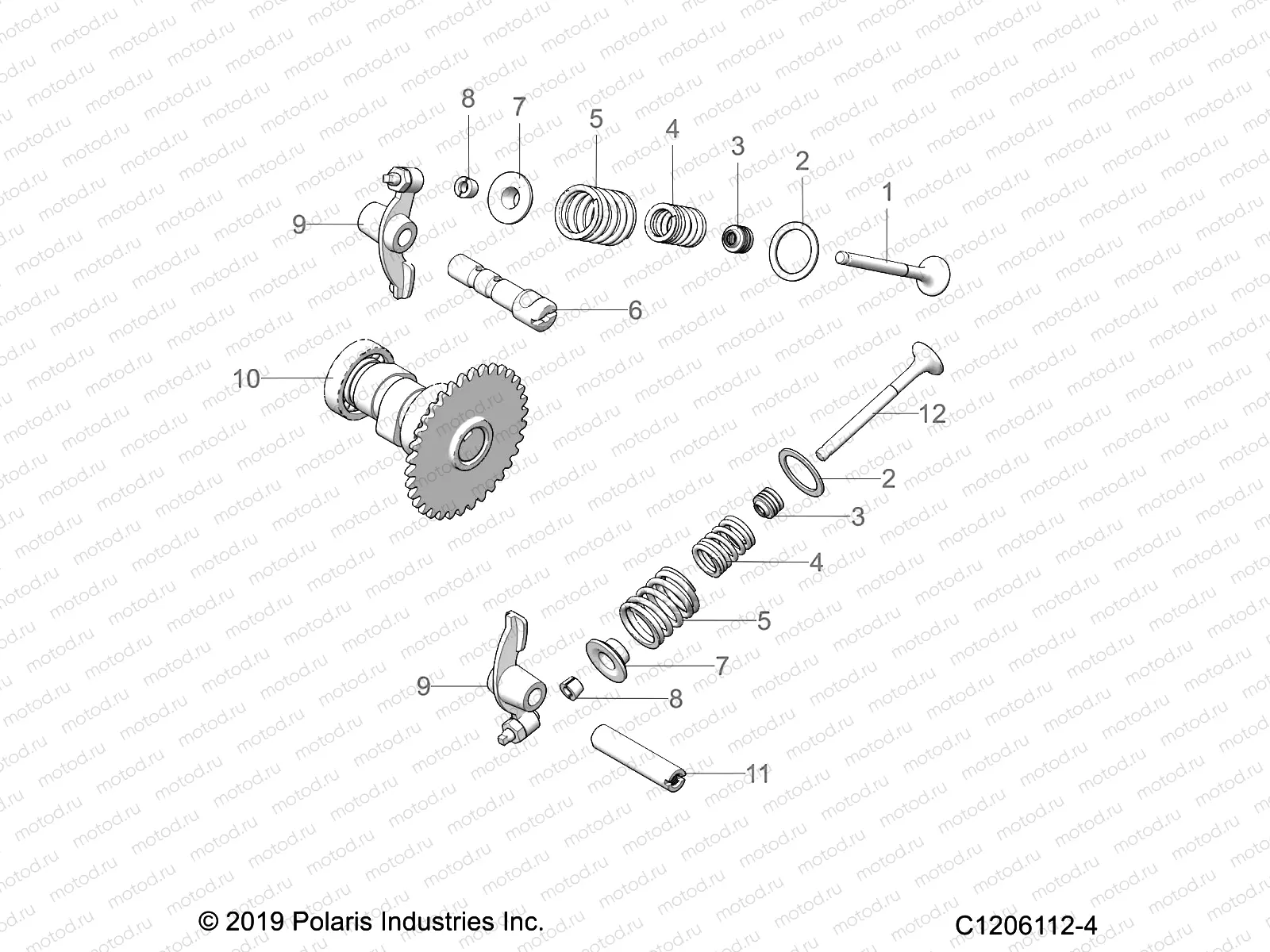 ENGINE | ENGINE, VALVE TIMING MECHANISM - A23HBE07B2 (C1206112-4)