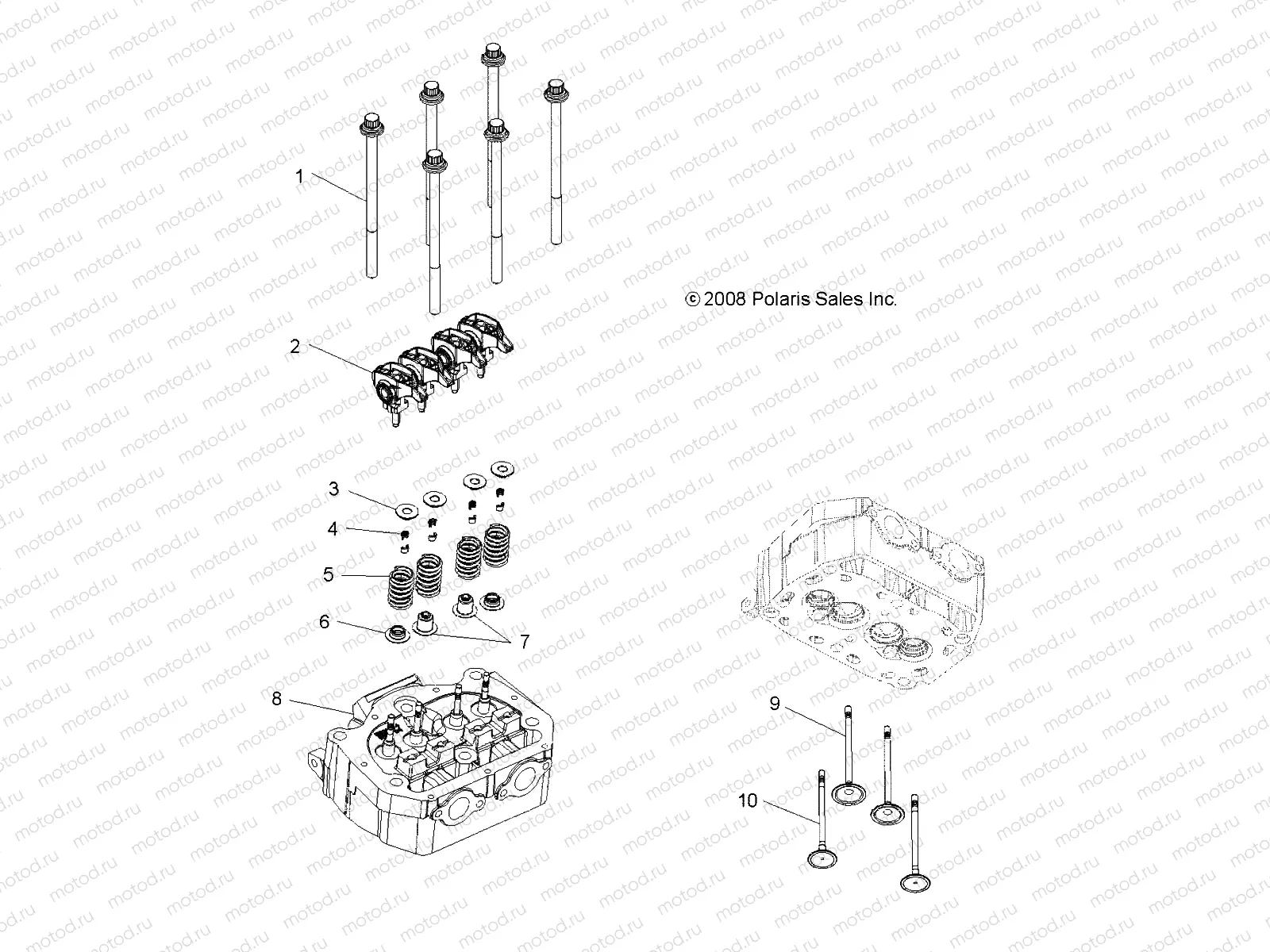ENGINE | ENGINE, VALVES - A12CF76AA (49ATVAIRINTAKE096X6)