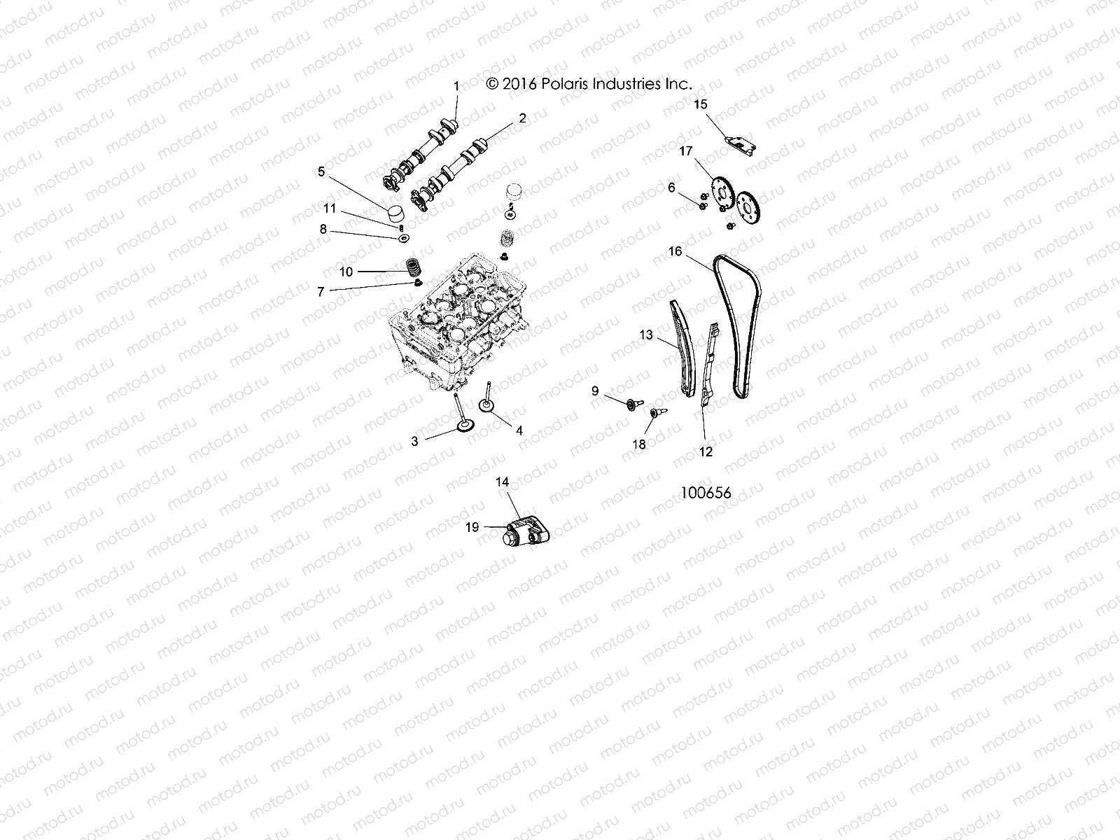 ENGINE | ENGINE, VALVES and CAMSHAFTS - A18DCE87BB (100656)