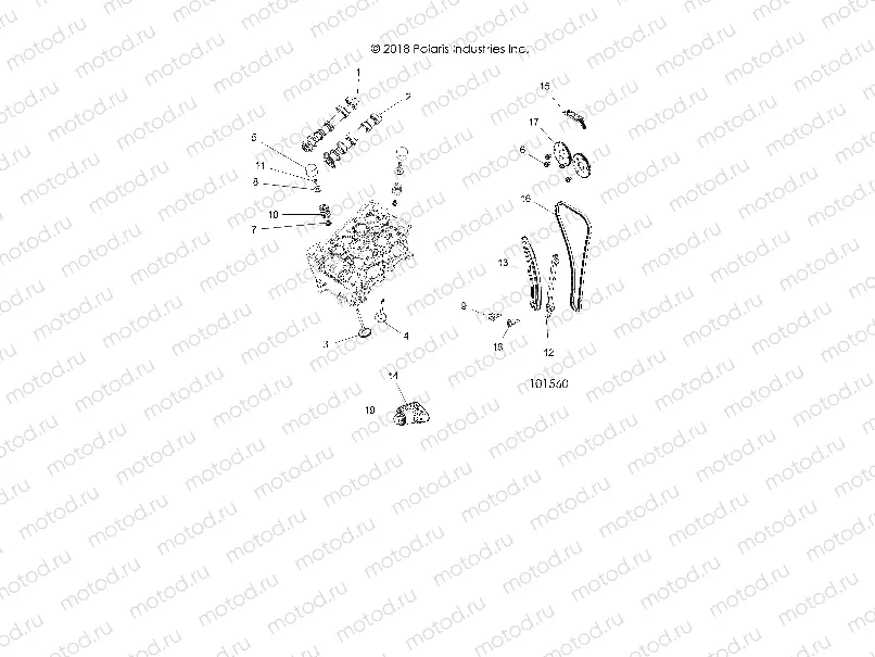 ENGINE | ENGINE, VALVES and CAMSHAFTS - A19DCE87AK (101560)