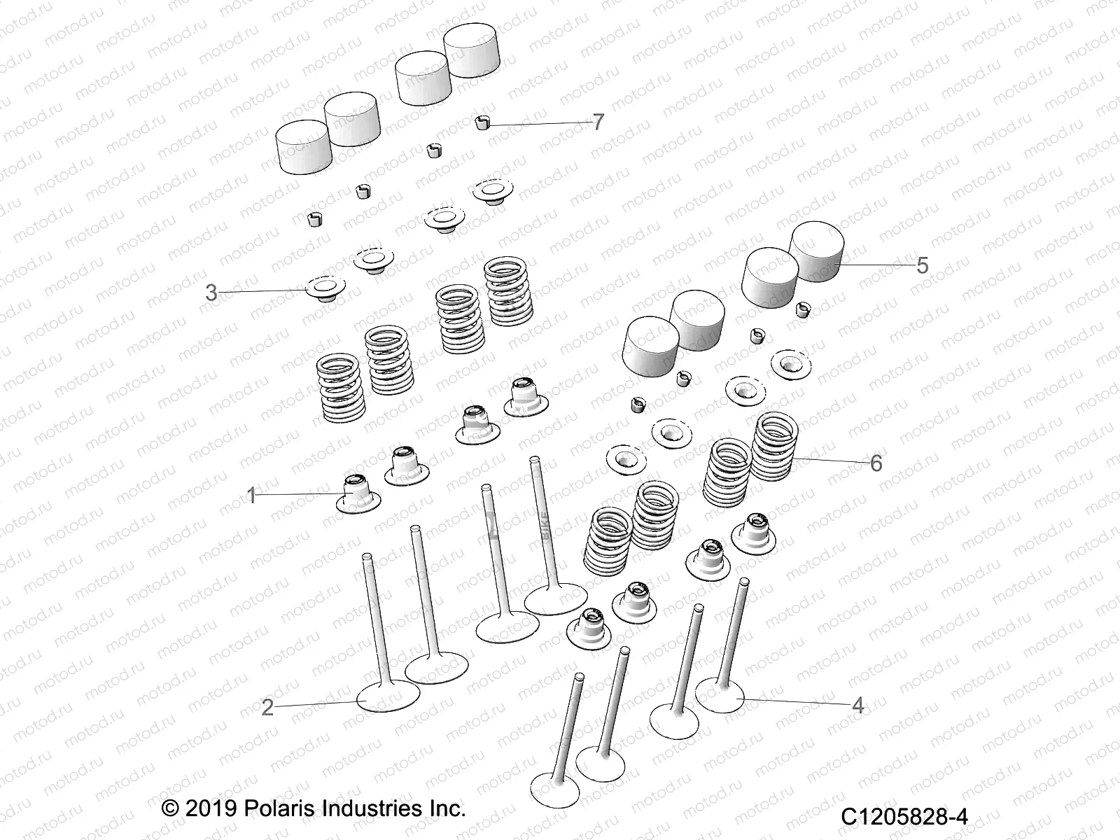 ENGINE | ENGINE, VALVES - Z22M4D92AJ/AK/BJ/BK (C1205828-4)