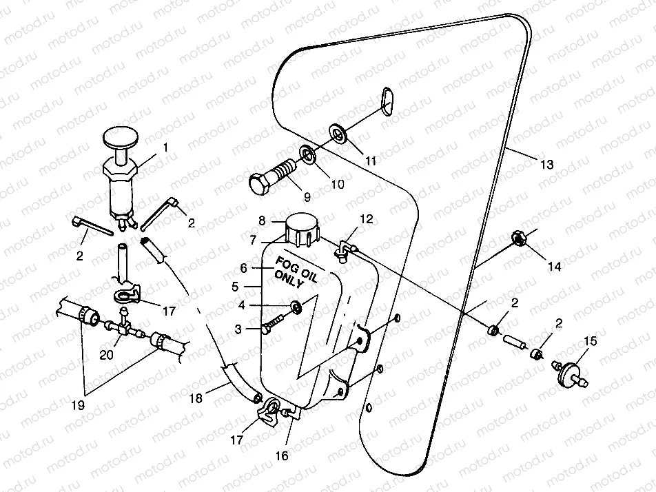 ENGINE FOGGING SYSTEM - I984573 (4946554655c009) | ENGINE FOGGING SYSTEM - I984573 (4946554655c009)