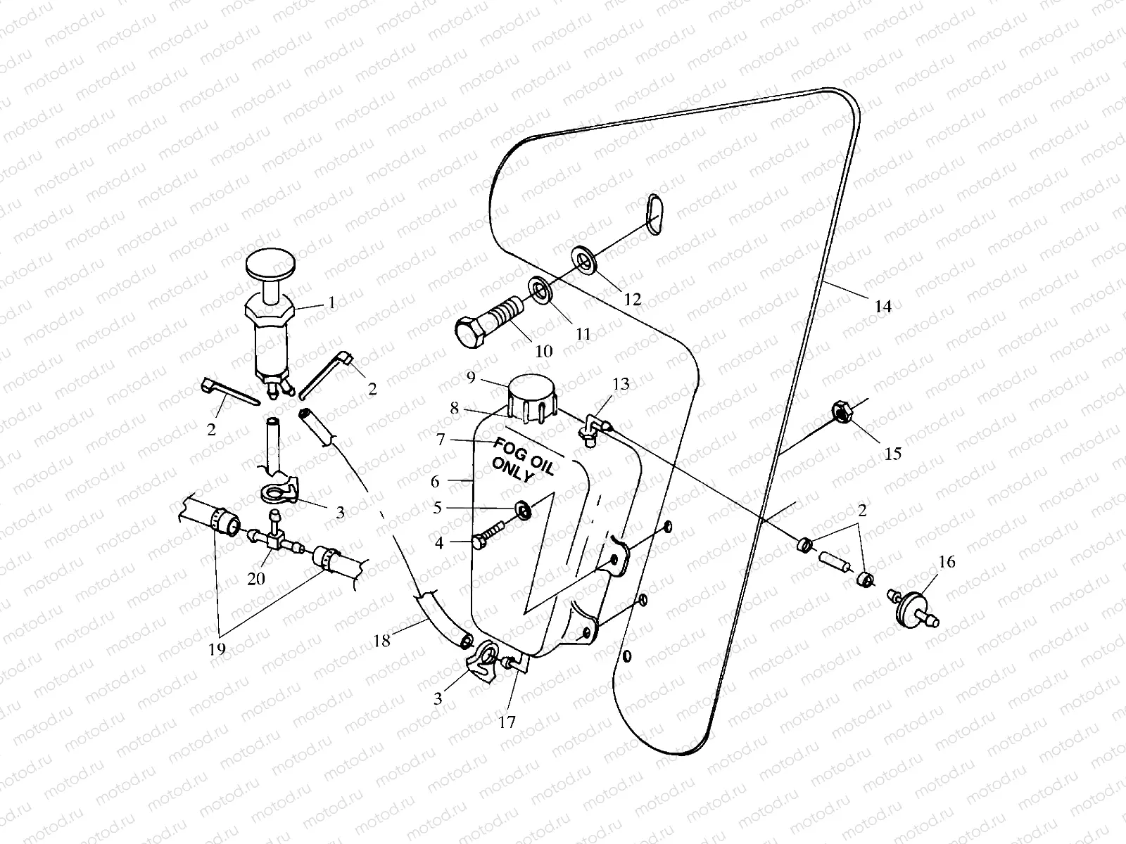 ENGINE FOGGING SYSTEM - I984573 (4951395139c008) | ENGINE FOGGING SYSTEM - I984573 (4951395139c008)