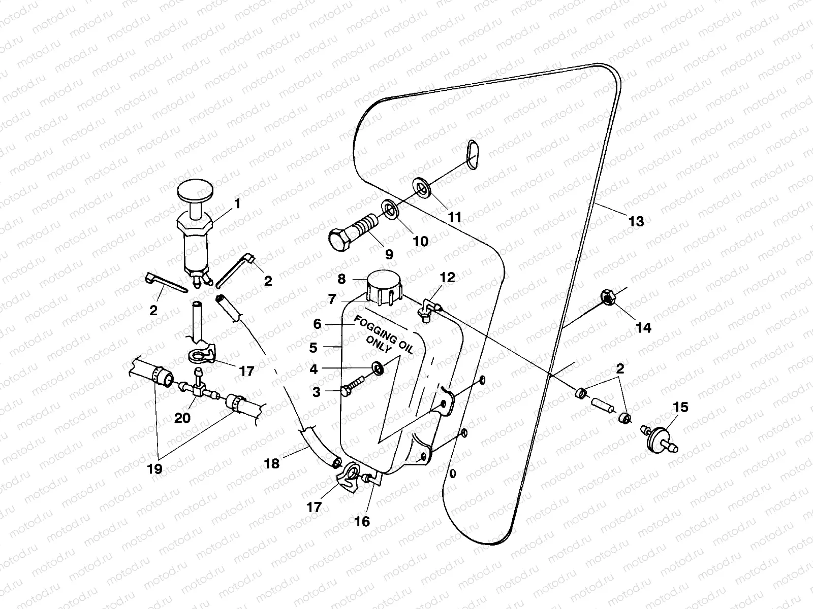 ENGINE FOGGING SYSTEM - I994590 (4951425142c008) | ENGINE FOGGING SYSTEM - I994590 (4951425142c008)