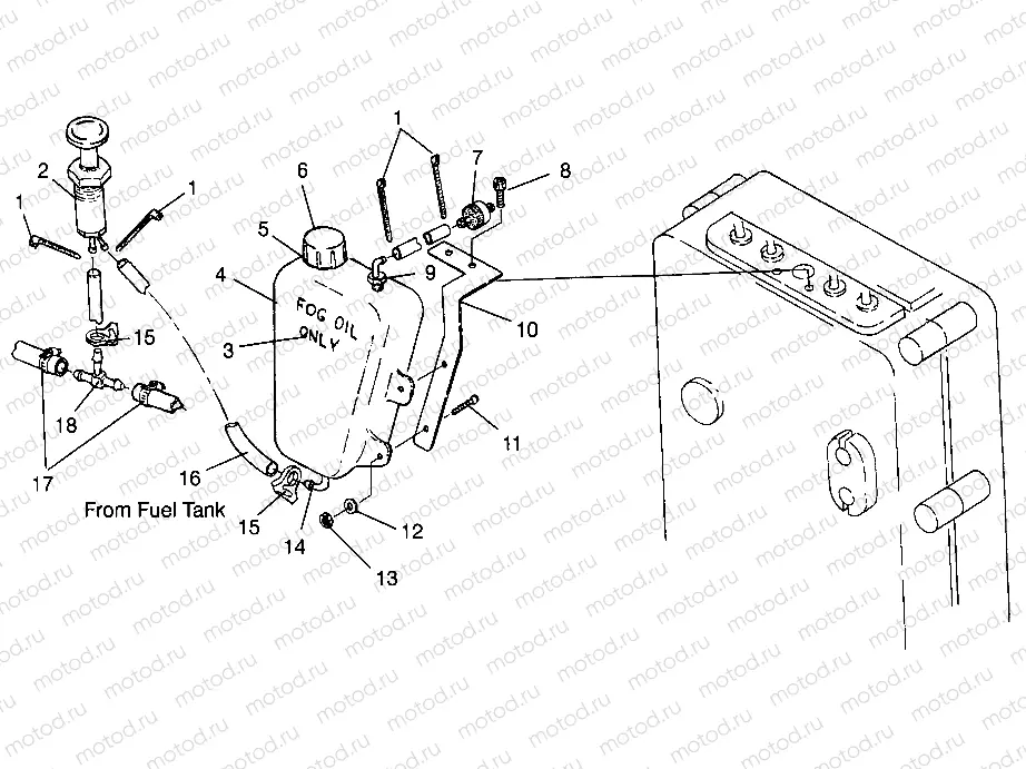 ENGINE FOGGING SYSTEM Intl. SLT 780 I964588 (4935683568C010) | ENGINE FOGGING SYSTEM Intl. SLT 780 I964588 (4935683568C010)