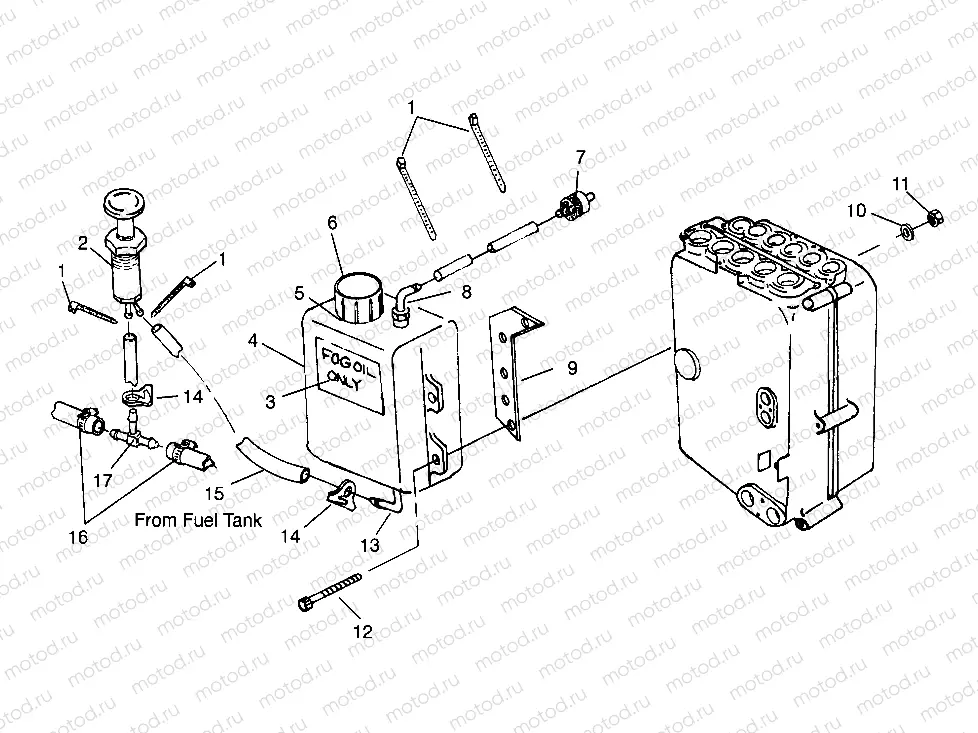 ENGINE FOGGING SYSTEM  Intl. SLTX I964590 (4935783578C008) | ENGINE FOGGING SYSTEM  Intl. SLTX I964590 (4935783578C008)