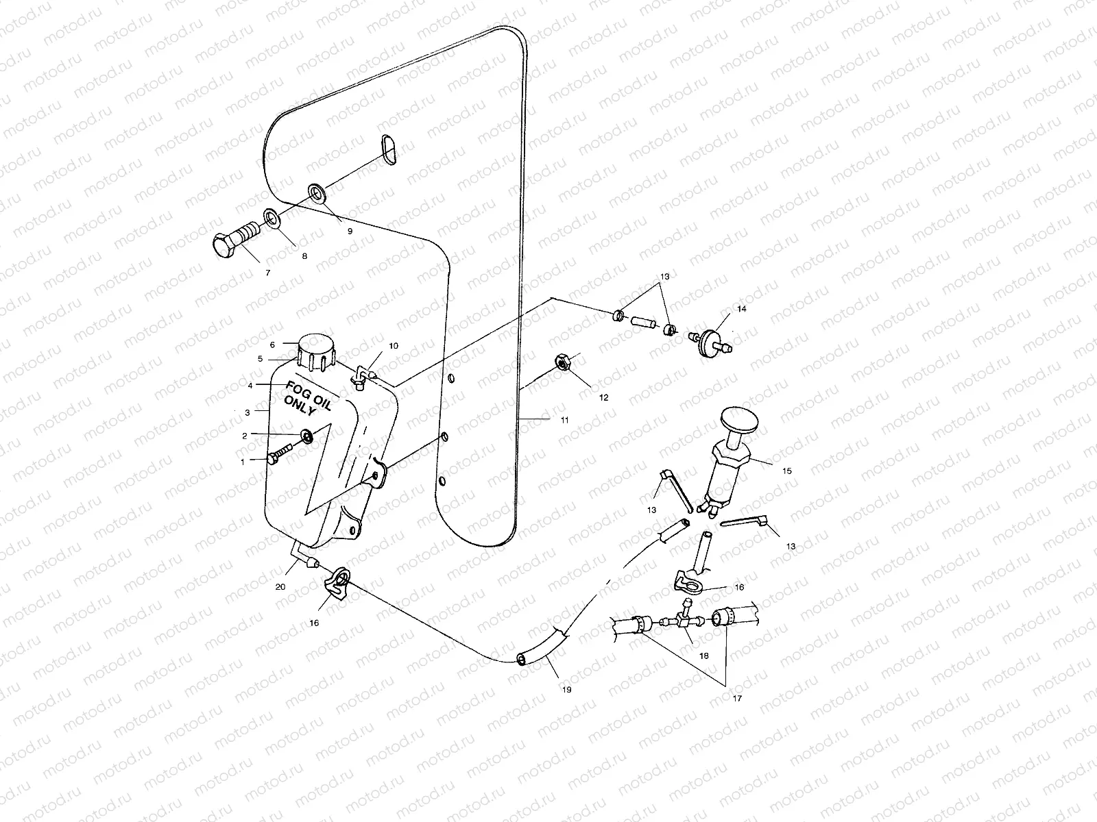 ENGINE FOGGING SYSTEM - W004699I (4955765576C010) | ENGINE FOGGING SYSTEM - W004699I (4955765576C010)