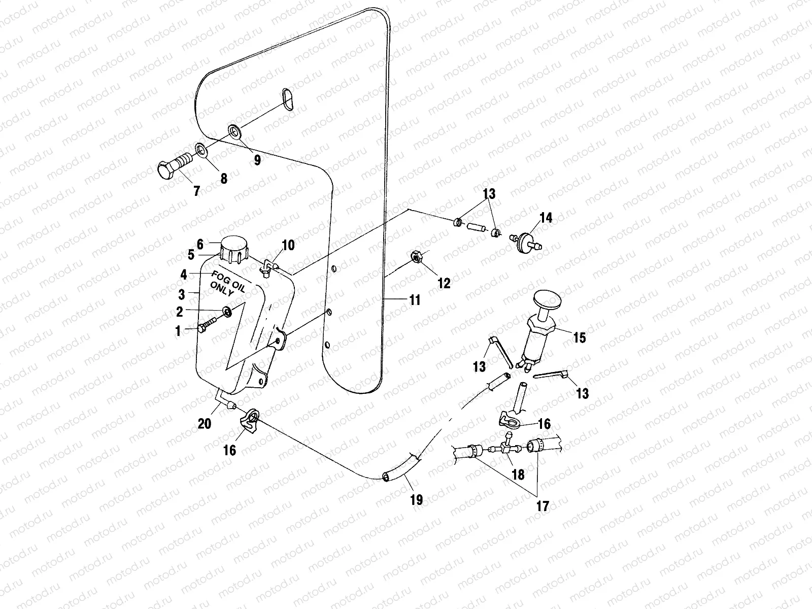 ENGINE FOGGING SYSTEM - W014697I (4964806480C006) | ENGINE FOGGING SYSTEM - W014697I (4964806480C006)