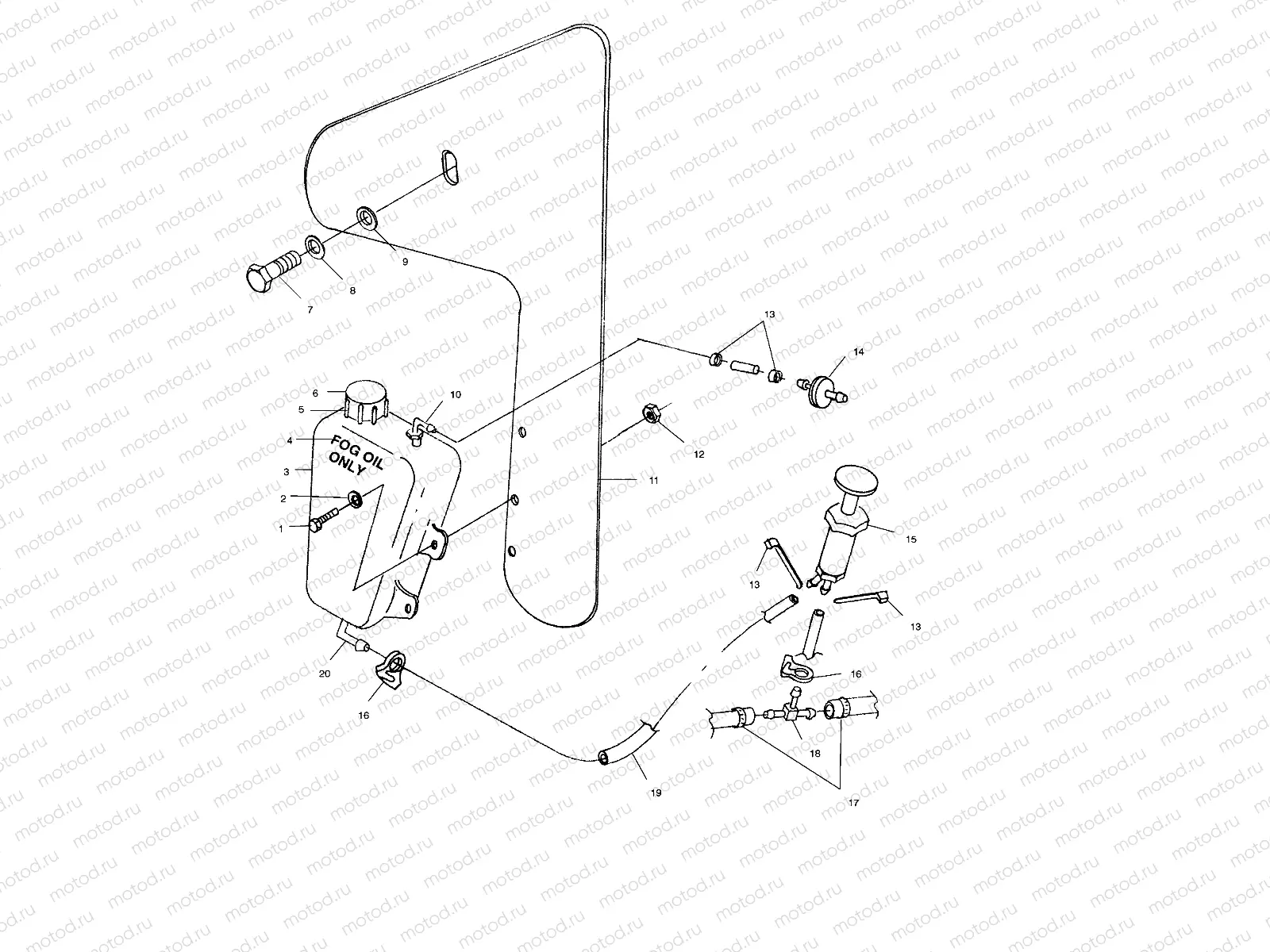 ENGINE FOGGING SYSTEM - W014699I (4964816481C009) | ENGINE FOGGING SYSTEM - W014699I (4964816481C009)