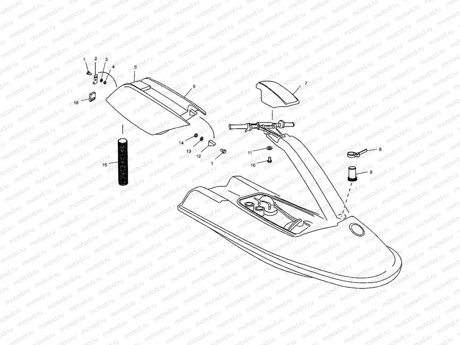 ENGINE HOOD - W025402D (4980948094A04) | ENGINE HOOD - W025402D (4980948094A04)