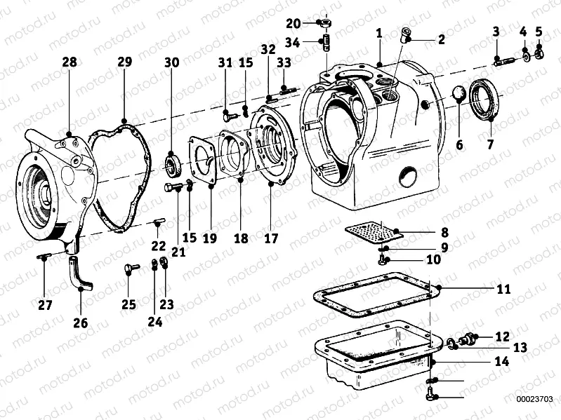 Engine housing