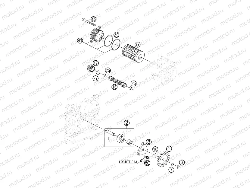 ENGINE - LUBRICATING SYSTEM