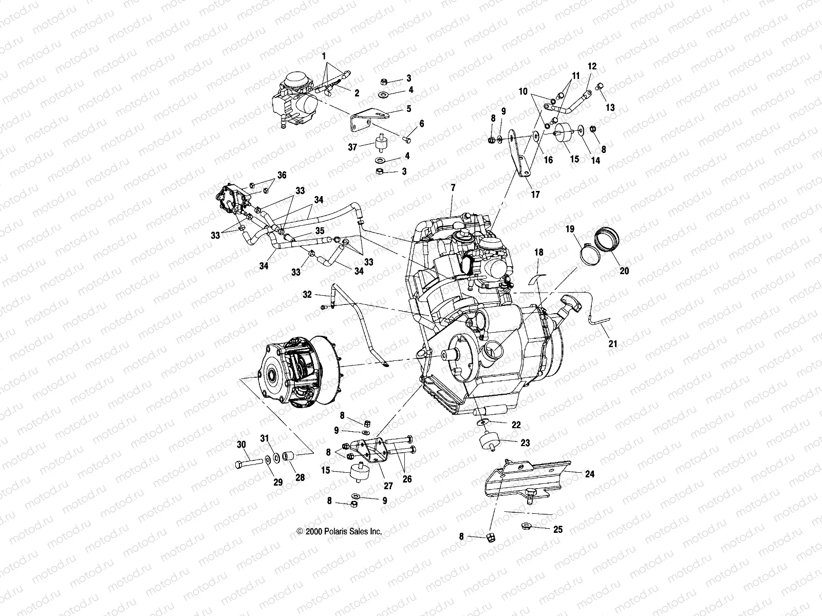 ENGINE MOUNTING - A00AA32AA (4949914991A009) | ENGINE MOUNTING - A00AA32AA (4949914991A009)