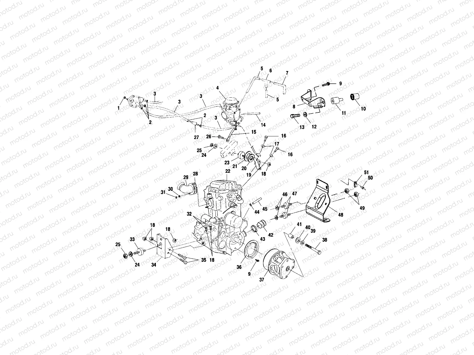ENGINE MOUNTING - A00CD50AA (4954885488A013) | ENGINE MOUNTING - A00CD50AA (4954885488A013)