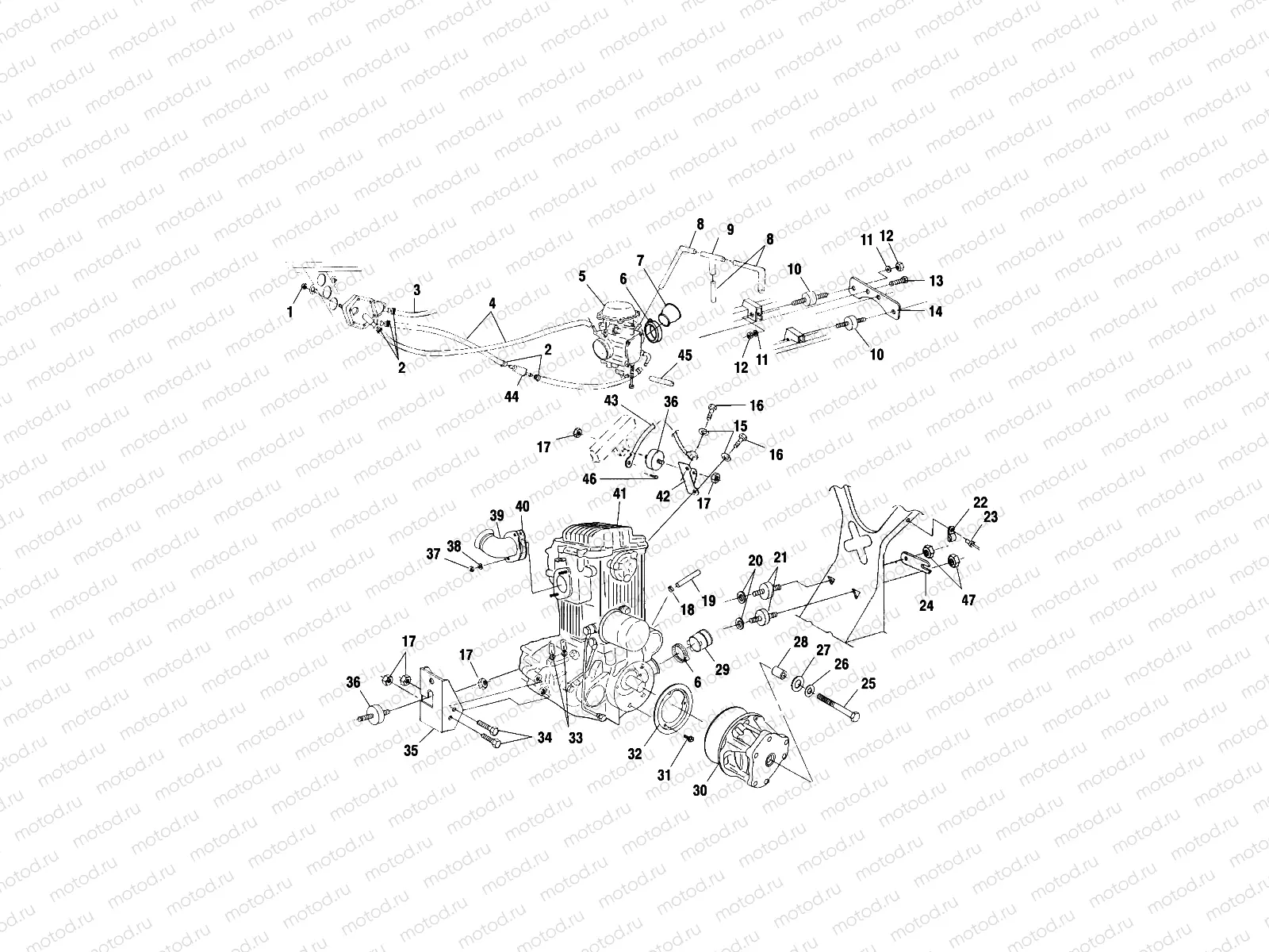 ENGINE MOUNTING - A00CH33AA (4957715771A013) | ENGINE MOUNTING - A00CH33AA (4957715771A013)