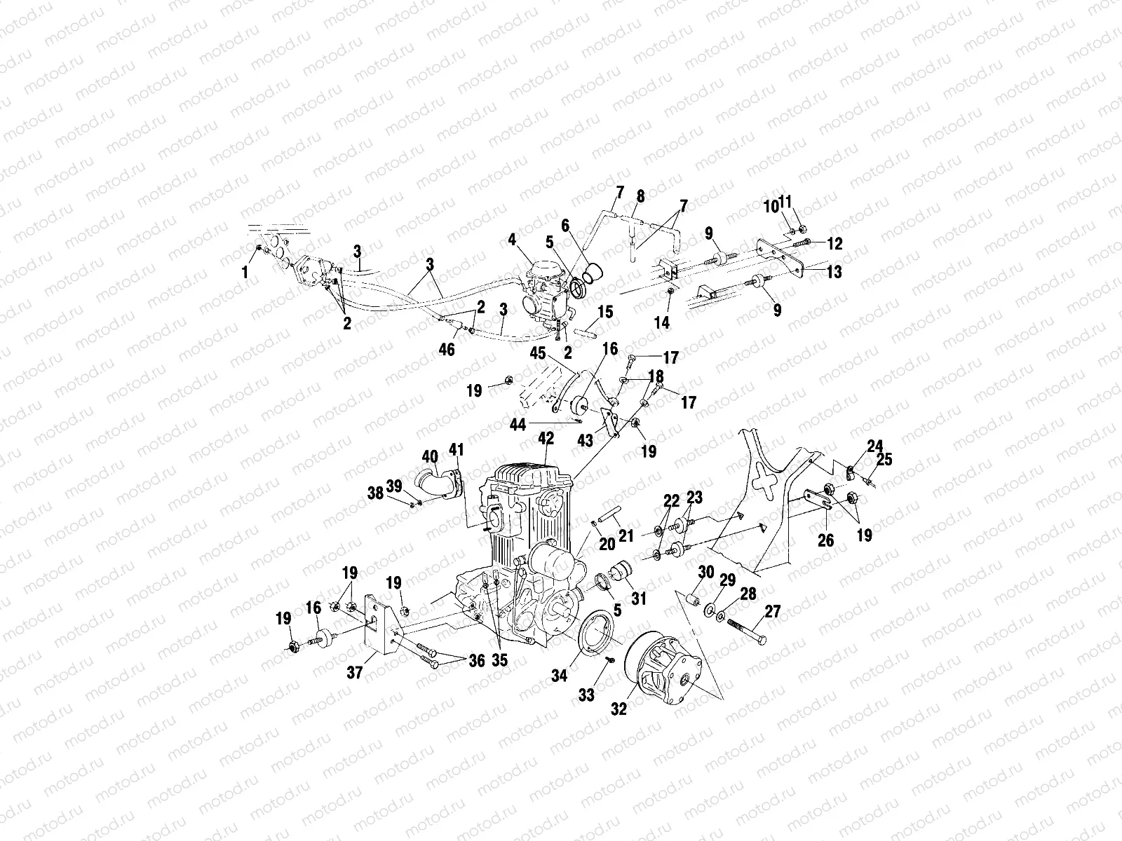 ENGINE MOUNTING - A00CH33AC (4959905990A013) | ENGINE MOUNTING - A00CH33AC (4959905990A013)