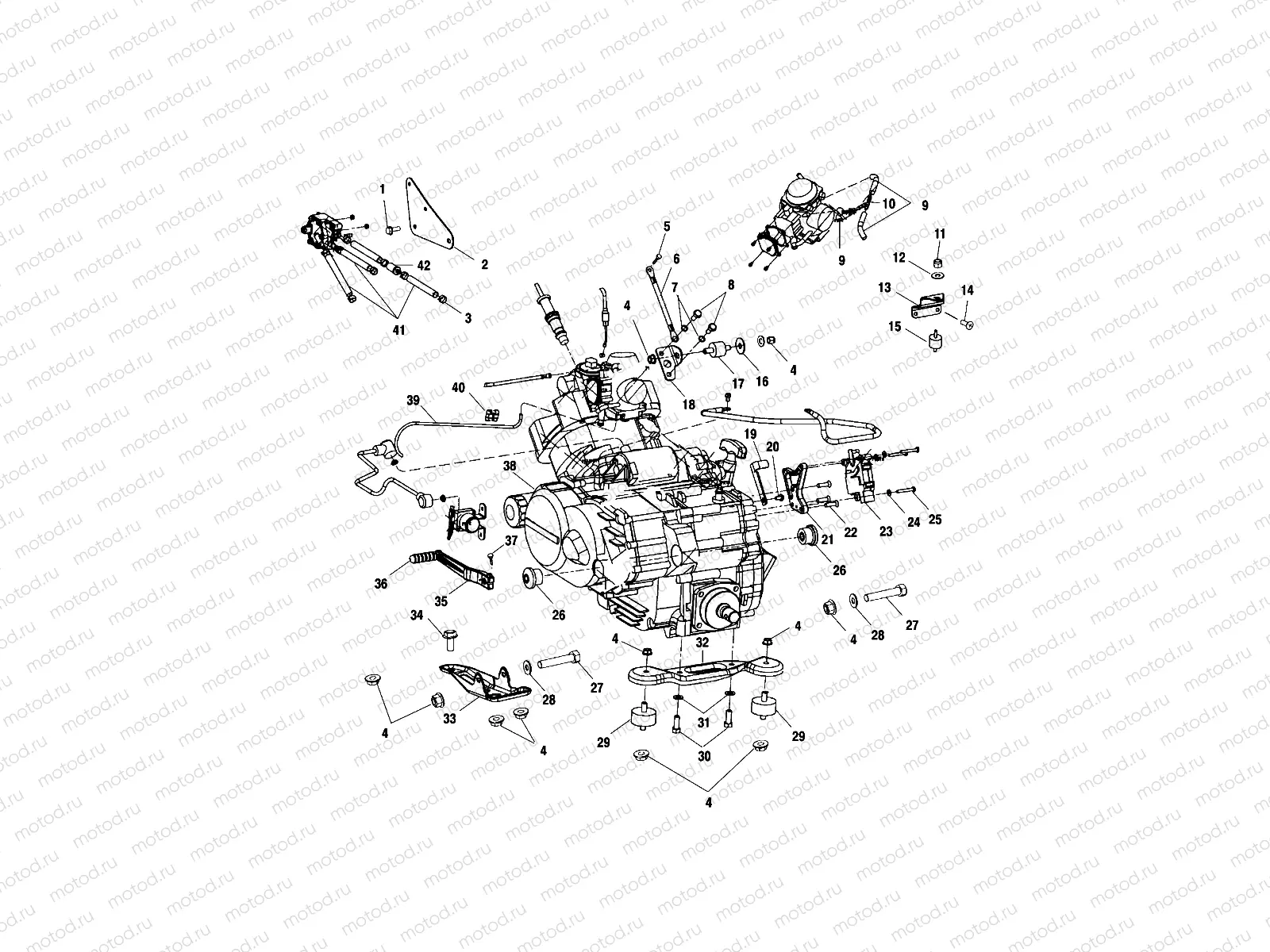 ENGINE MOUNTING - A00CK32AA (4954895489A012) | ENGINE MOUNTING - A00CK32AA (4954895489A012)