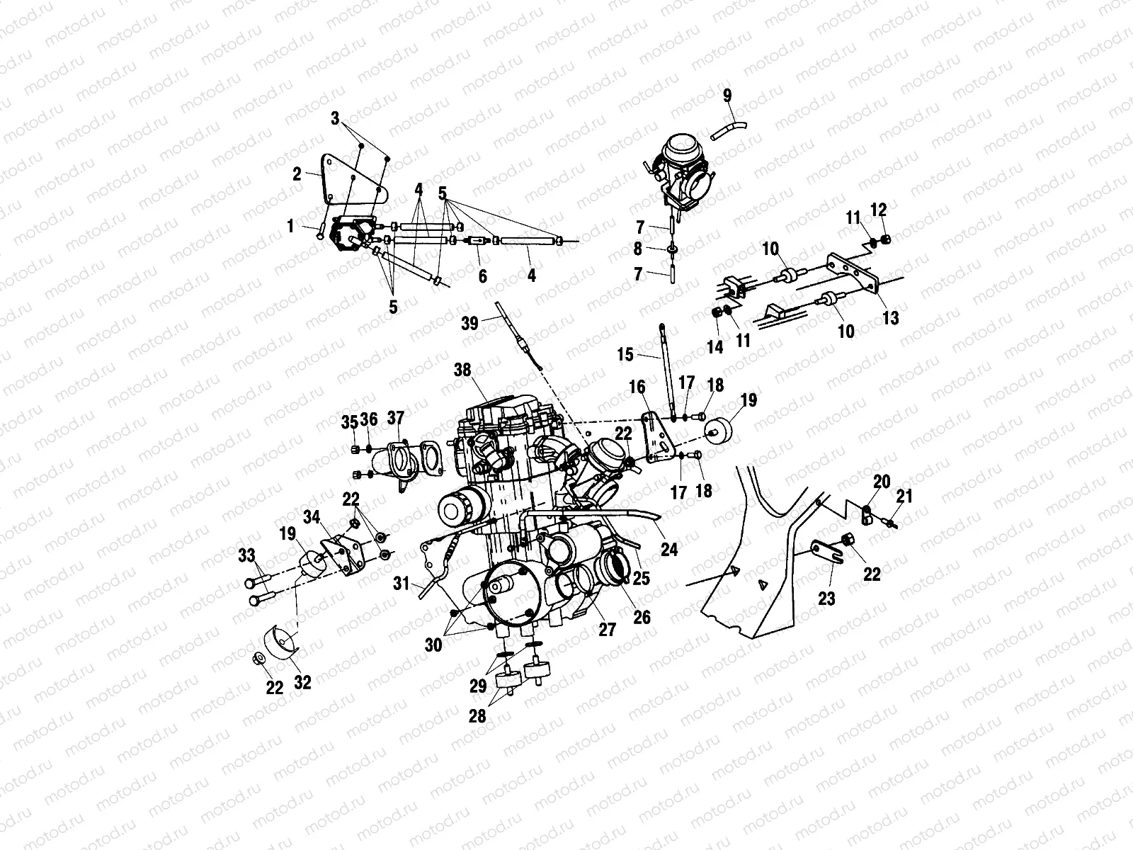 ENGINE MOUNTING - A02CH50 ALL OPTIONS (4967436743A13) | ENGINE MOUNTING - A02CH50 ALL OPTIONS (4967436743A13)