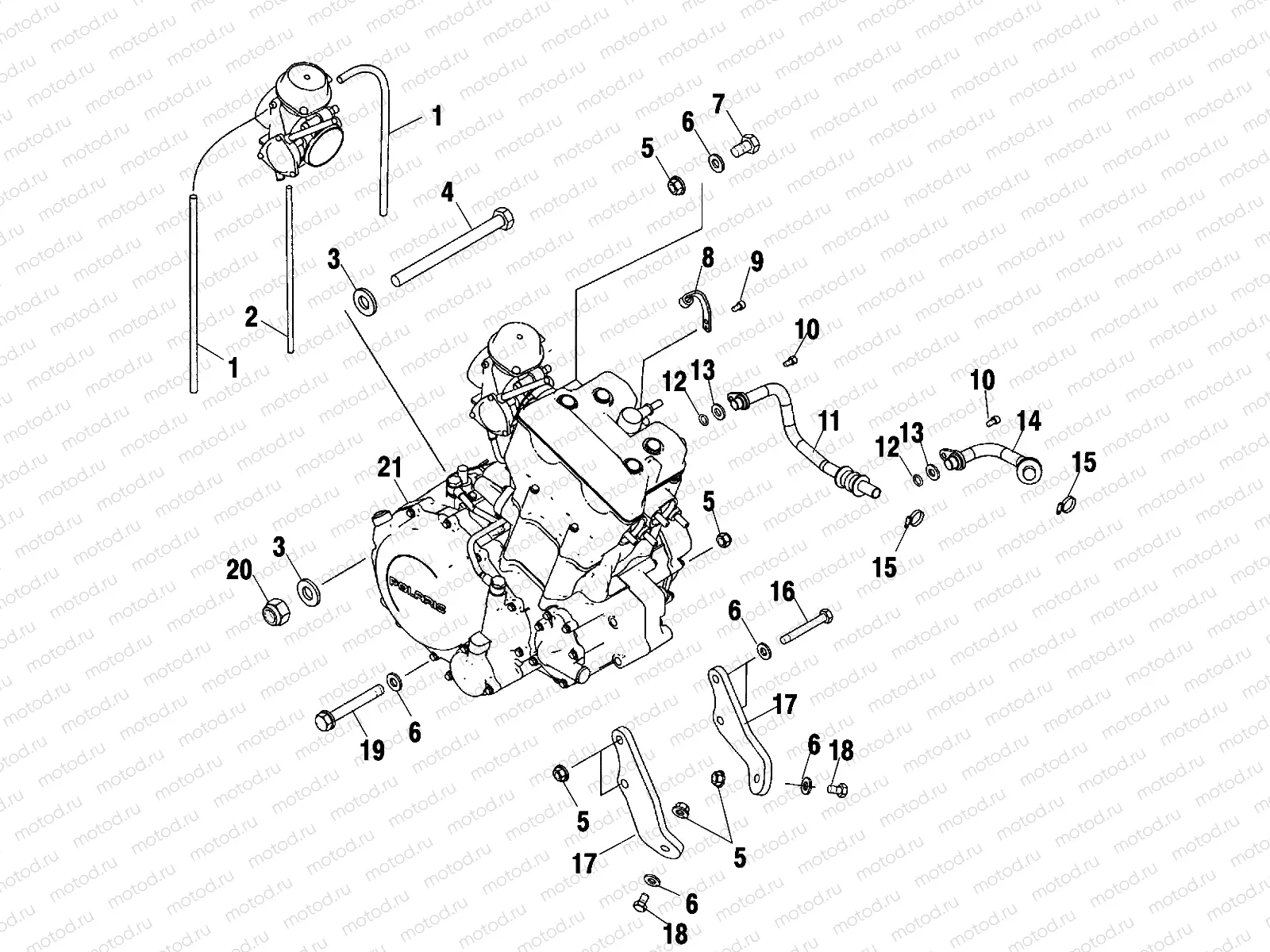 ENGINE MOUNTING - A03GJ50AA/AB (4975767576A12) | ENGINE MOUNTING - A03GJ50AA/AB (4975767576A12)