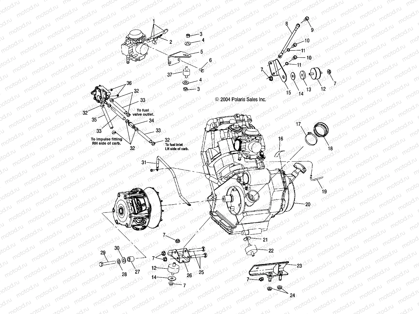 ENGINE MOUNTING - A05CA32AA/AB/AC/FA (4994839483A07) | ENGINE MOUNTING - A05CA32AA/AB/AC/FA (4994839483A07)