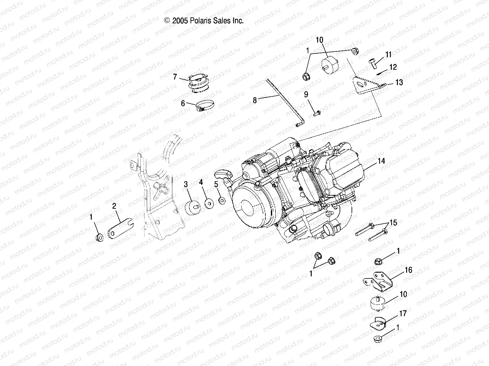 ENGINE MOUNTING - A06MH50AQ/AX/AY/AZ/AL/AT (4999200139920013A12) | ENGINE MOUNTING - A06MH50AQ/AX/AY/AZ/AL/AT (4999200139920013A12)