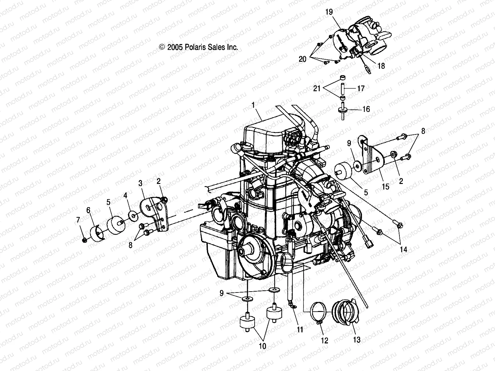 ENGINE MOUNTING - A06MH76AL/AQ/AT/AX/AY/AZ (4999200299920029A12) | ENGINE MOUNTING - A06MH76AL/AQ/AT/AX/AY/AZ (4999200299920029A12)