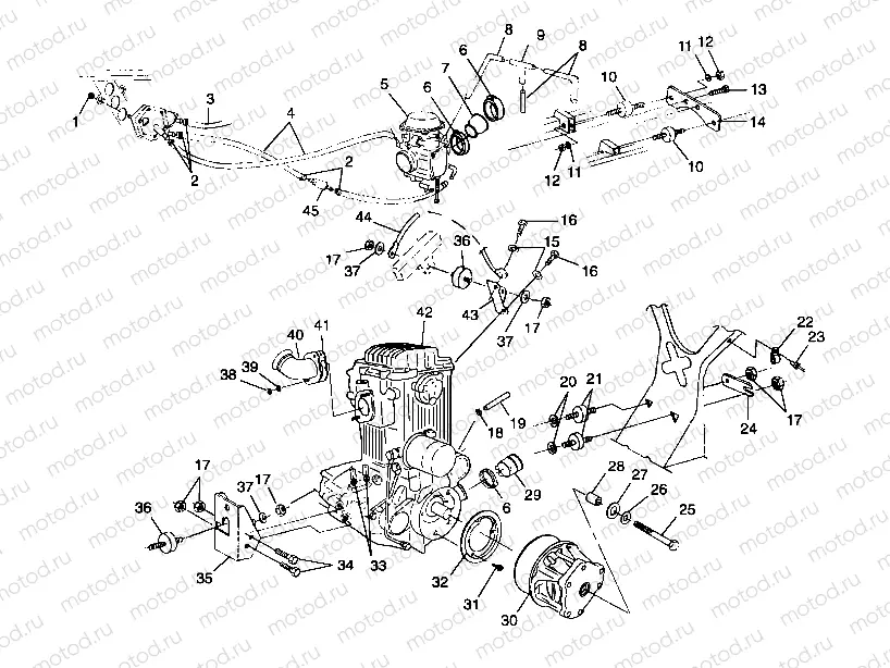 ENGINE MOUNTING - A99CH33IA (4949884988a013) | ENGINE MOUNTING - A99CH33IA (4949884988a013)