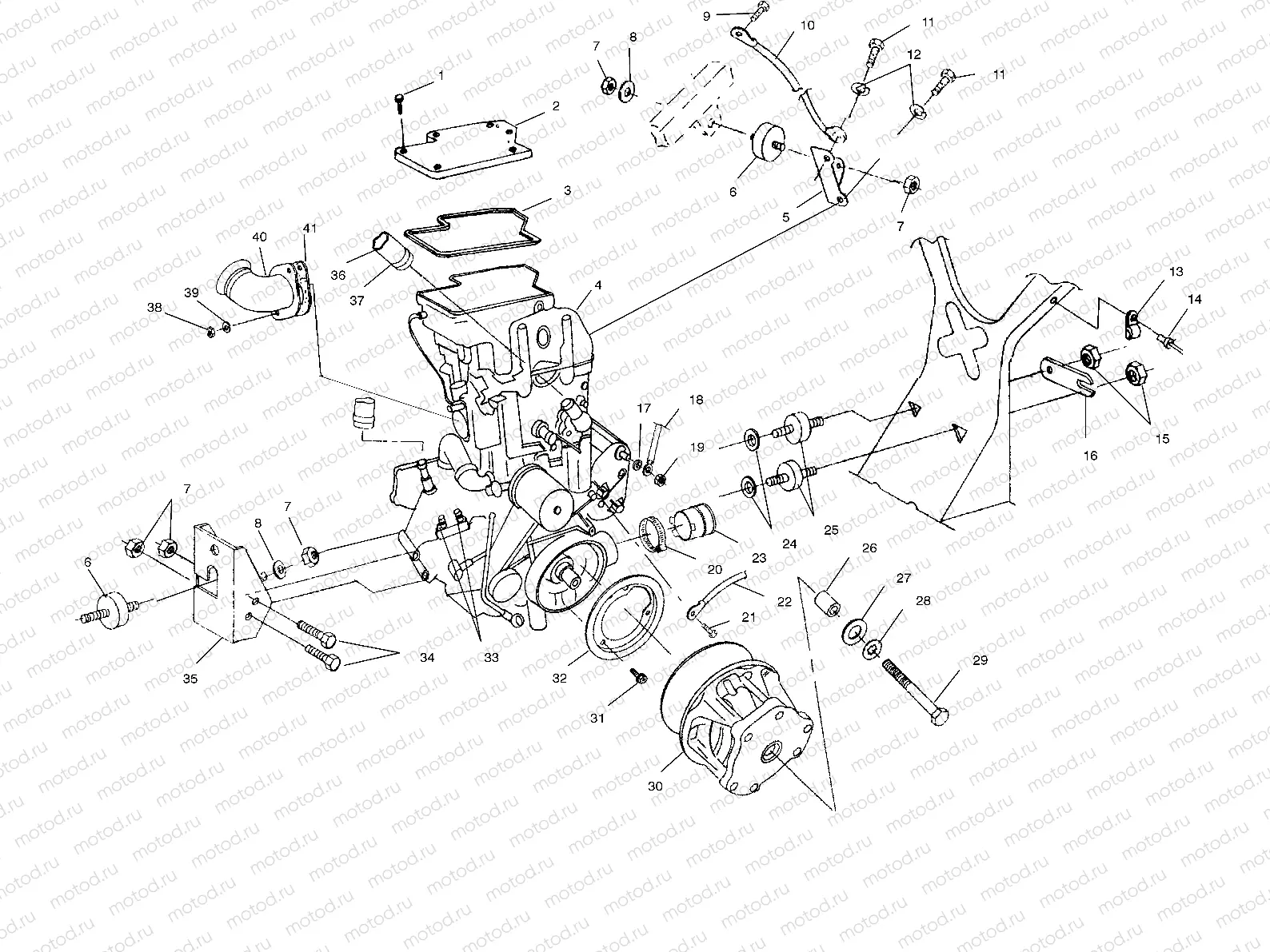 ENGINE MOUNTING - A99CH45IA (4949154915A012) | ENGINE MOUNTING - A99CH45IA (4949154915A012)