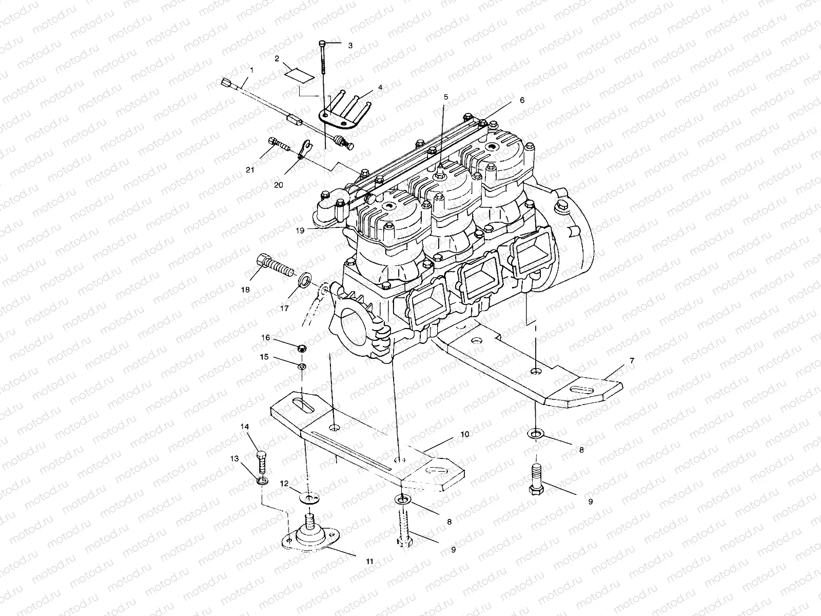ENGINE MOUNTING - B994596 (4955995599b001) | ENGINE MOUNTING - B994596 (4955995599b001)