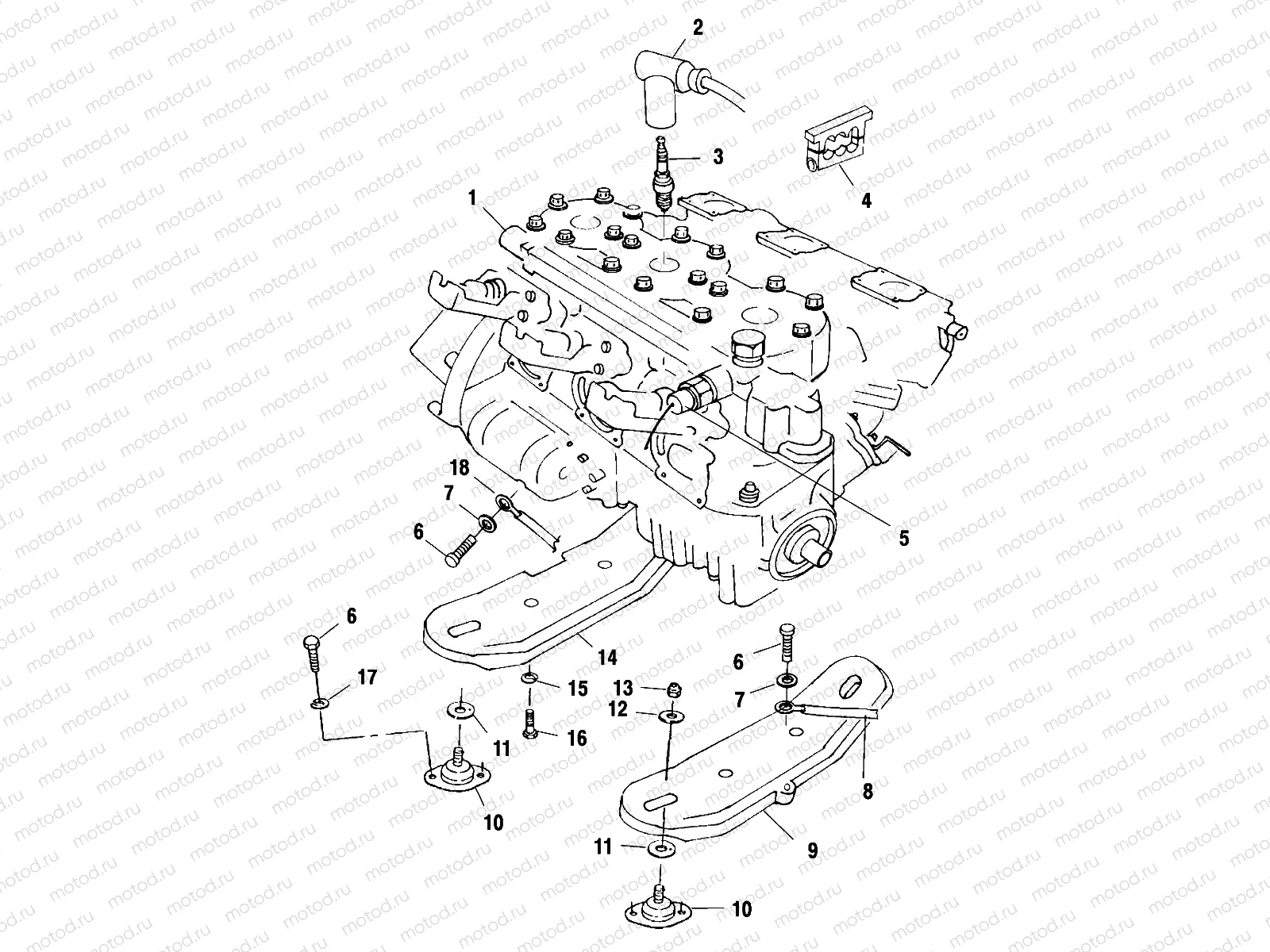 ENGINE MOUNTING - B994978 (4951515151b001) | ENGINE MOUNTING - B994978 (4951515151b001)