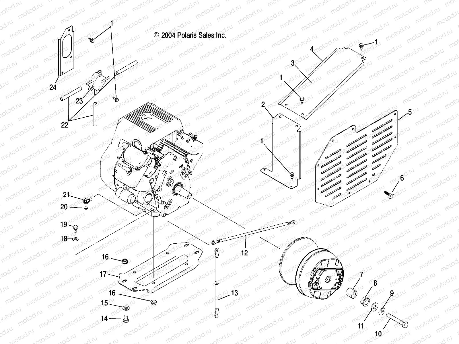 ENGINE MOUNTING - R05RB63AA (4998179817B01) | ENGINE MOUNTING - R05RB63AA (4998179817B01)