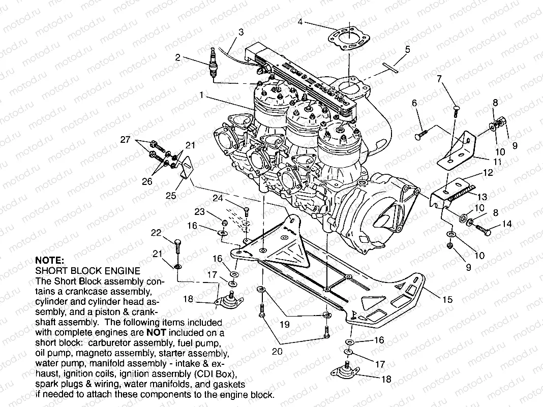 ENGINE MOUNTING SL 650 B954058 (4930483048B001) | ENGINE MOUNTING SL 650 B954058 (4930483048B001)
