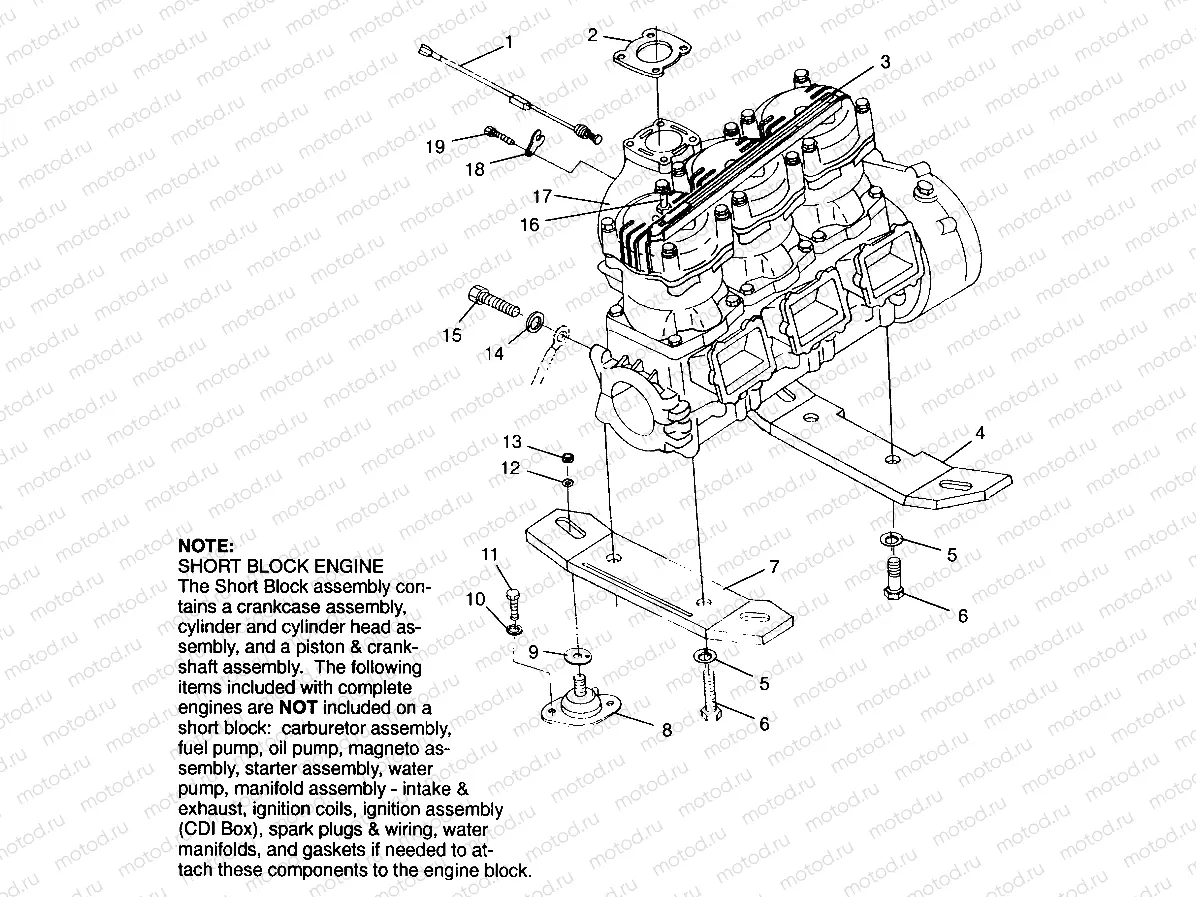 ENGINE MOUNTING SL 900 B964291 and Intl. SL 900 I964291 (4935583558B001) | ENGINE MOUNTING SL 900 B964291 and Intl. SL 900 I964291 (4935583558B001)