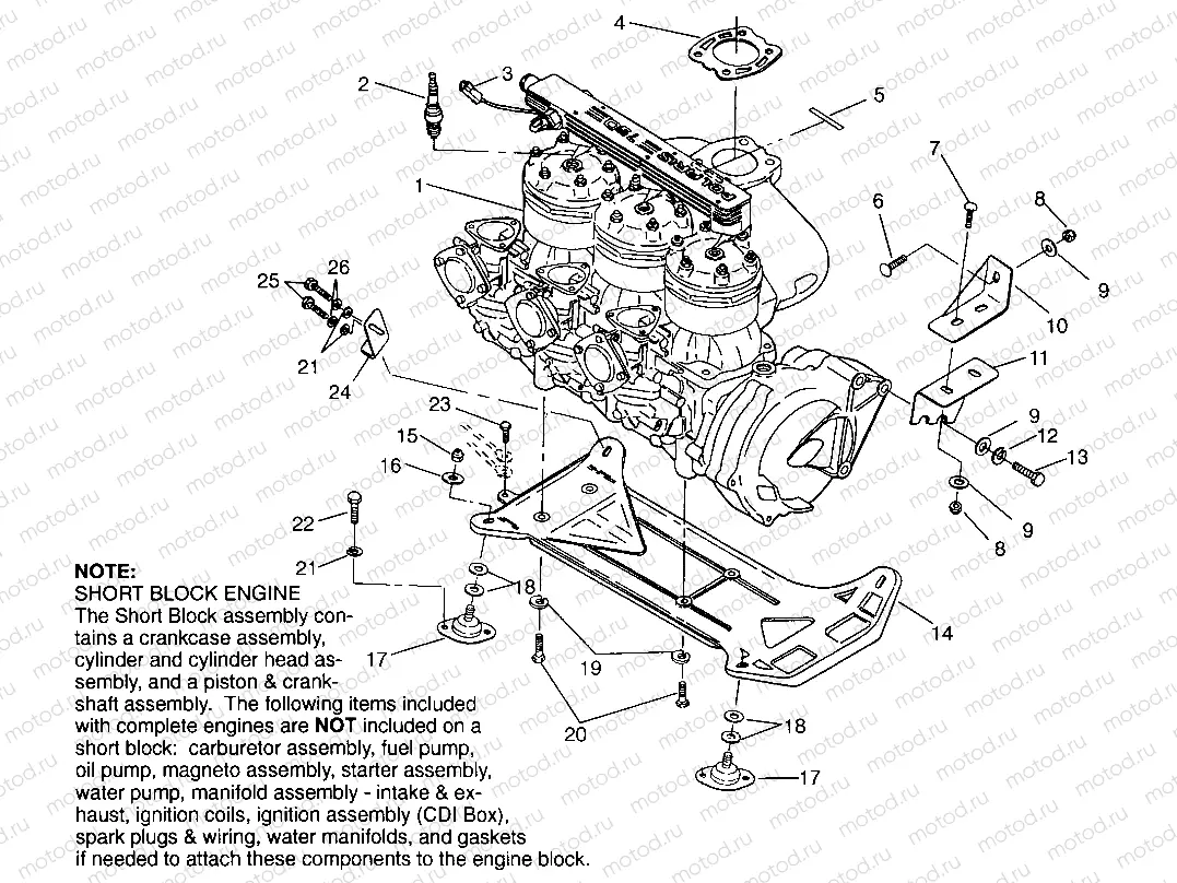 ENGINE MOUNTING SLT 750 B954170 (4930563056B002) | ENGINE MOUNTING SLT 750 B954170 (4930563056B002)