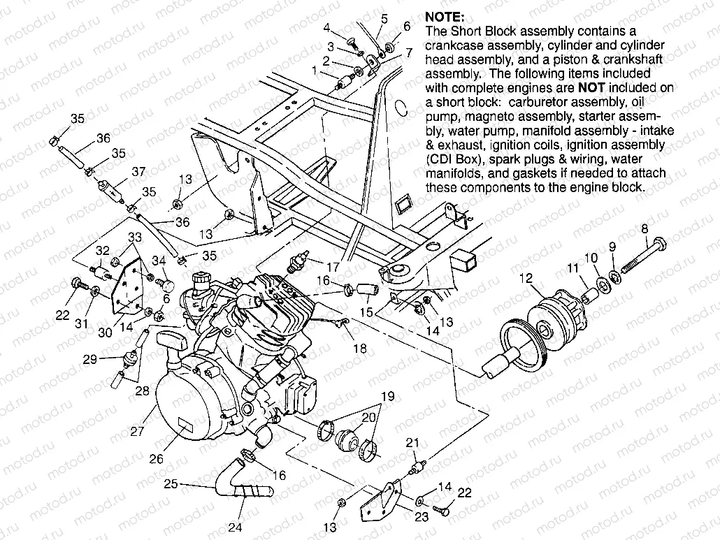 ENGINE MOUNTING (SPORT) - W968540 (4935863586A009) | ENGINE MOUNTING (SPORT) - W968540 (4935863586A009)