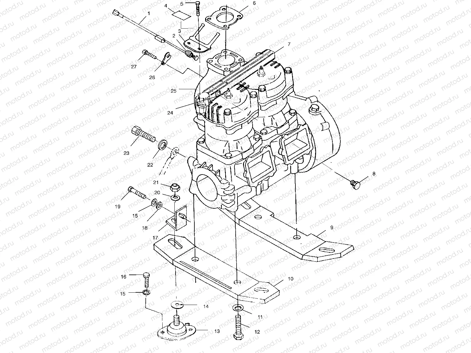 ENGINE MOUNTING - W004673D (4955755575B002) | ENGINE MOUNTING - W004673D (4955755575B002)